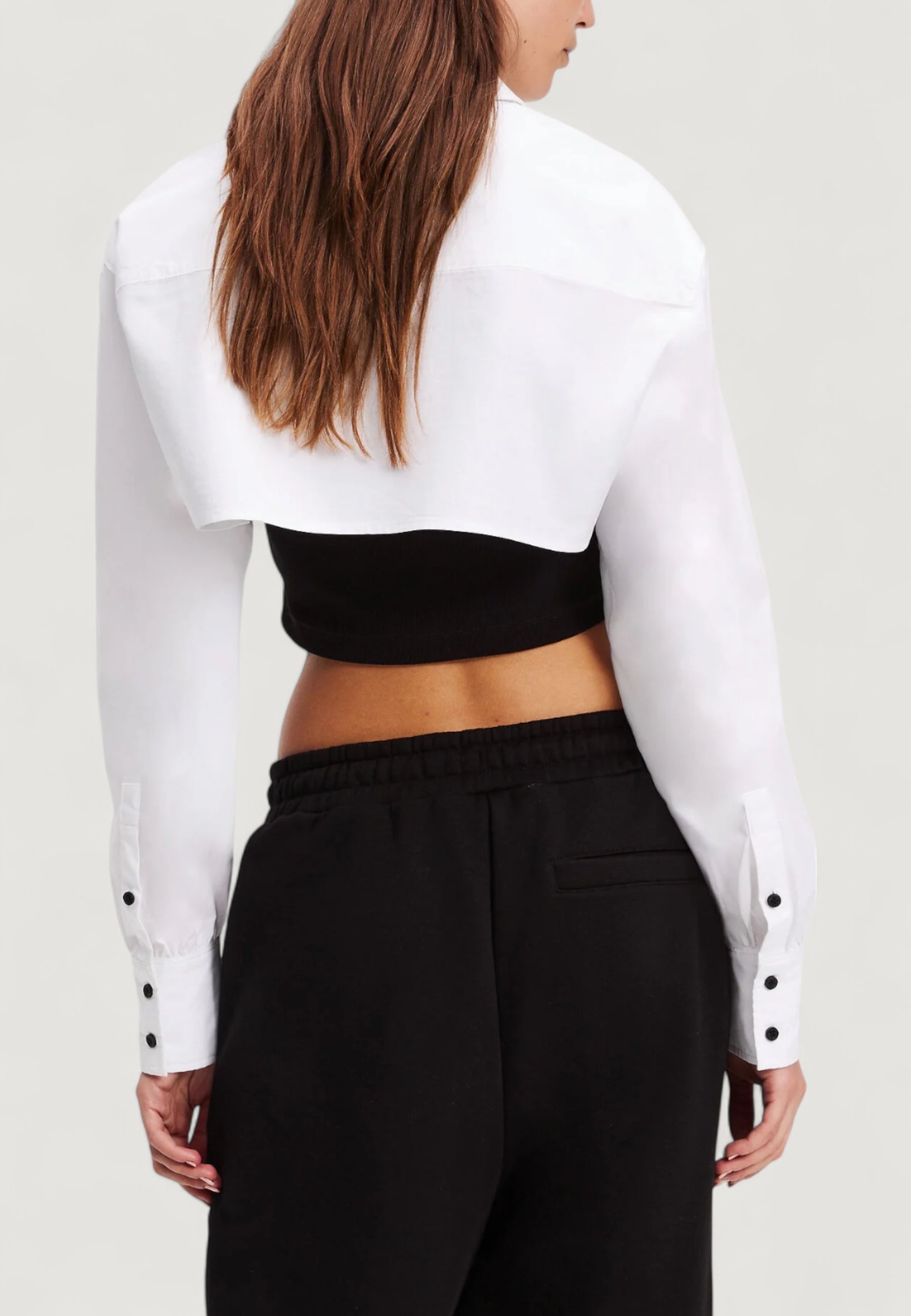 Bluse manica lunga Karl Lagerfeld Jeans KLJ BLOCKED POPLIN BLOUSE