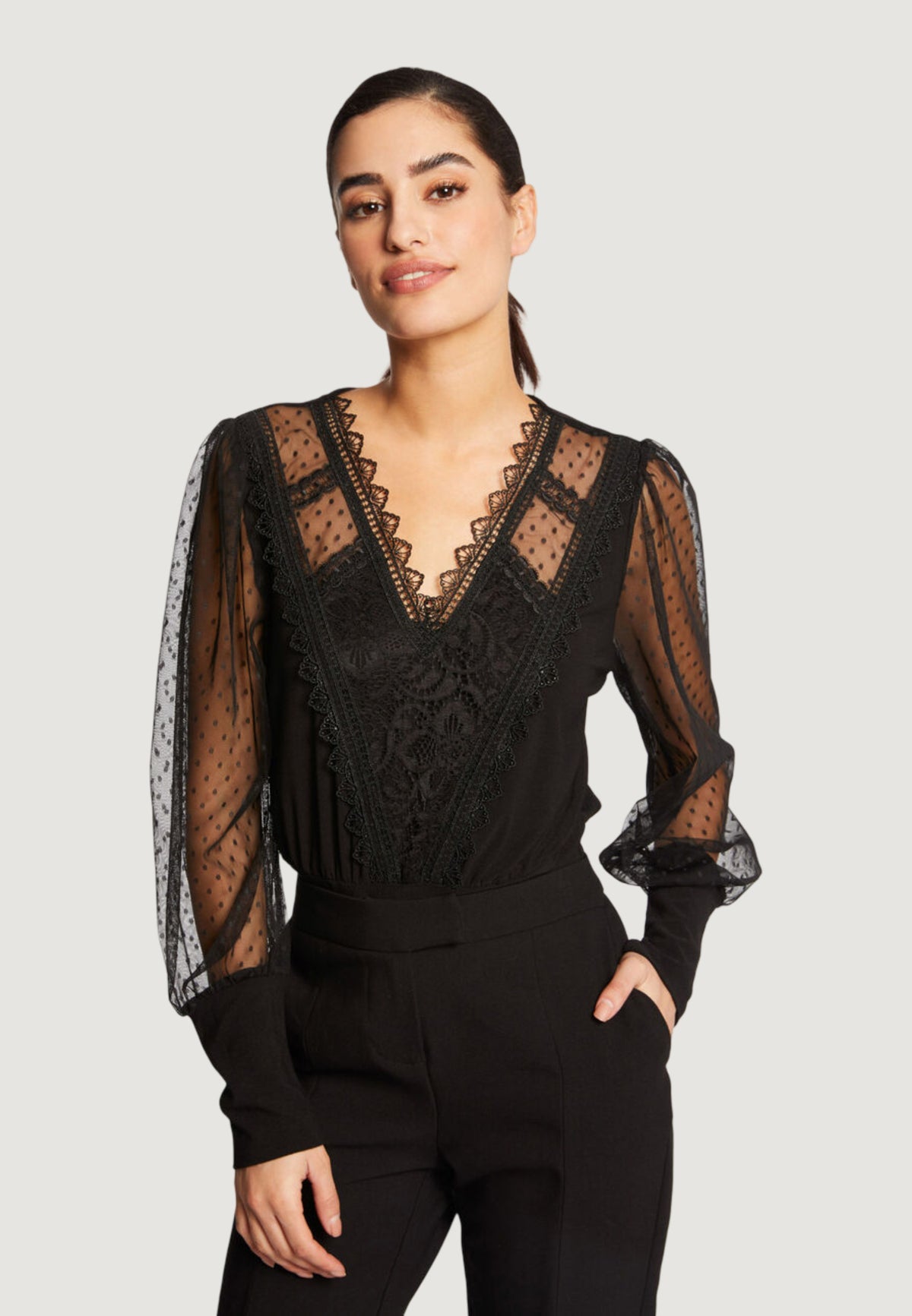 Bluse manica lunga Morgan De Toi 221-TAGADA