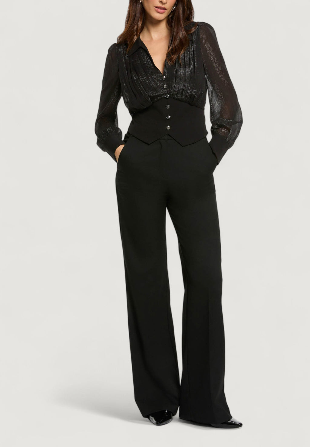 Bluse manica lunga Morgan De Toi 252-OPLAM