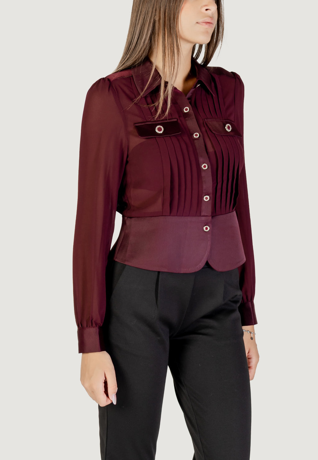 Bluse manica lunga Morgan De Toi 232-CLOCLO
