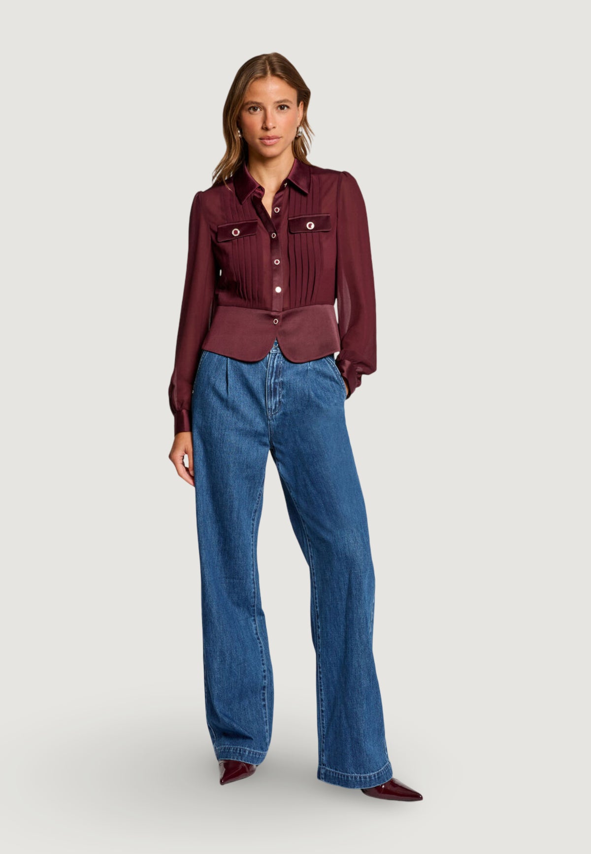 Bluse manica lunga Morgan De Toi 232-CLOCLO