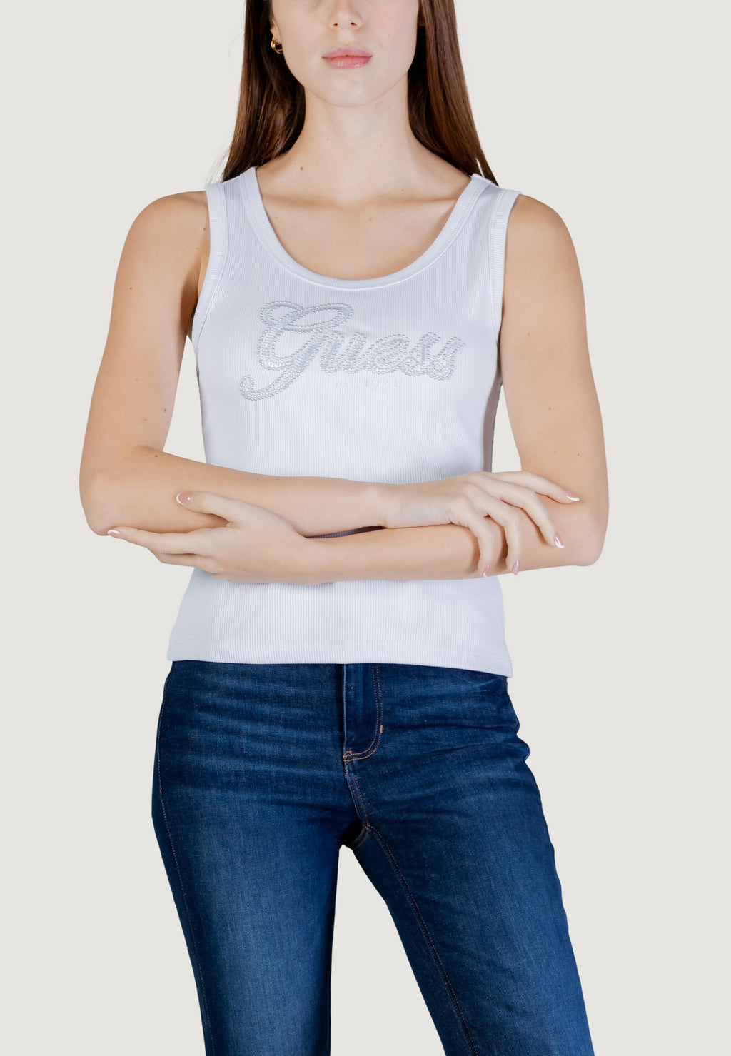 Body Guess LOGO SCRIPT TANK TOP
