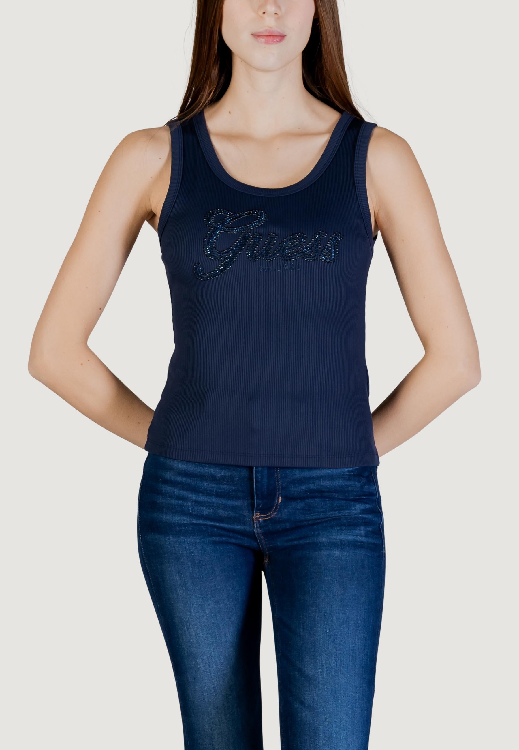 Body Guess LOGO SCRIPT TANK TOP