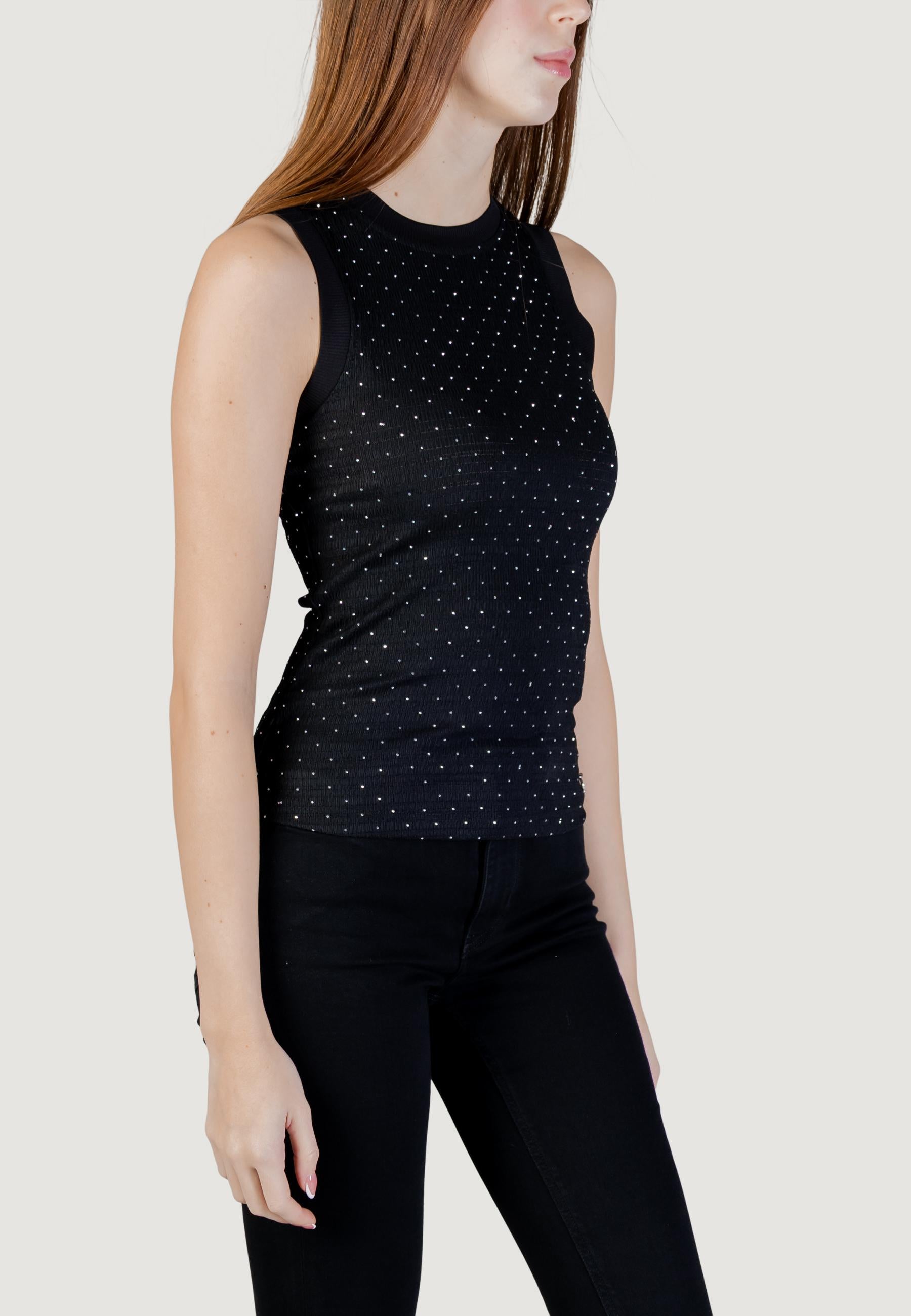 Tank top Guess SL FRANCINE SMOCK HOTFIX TOP