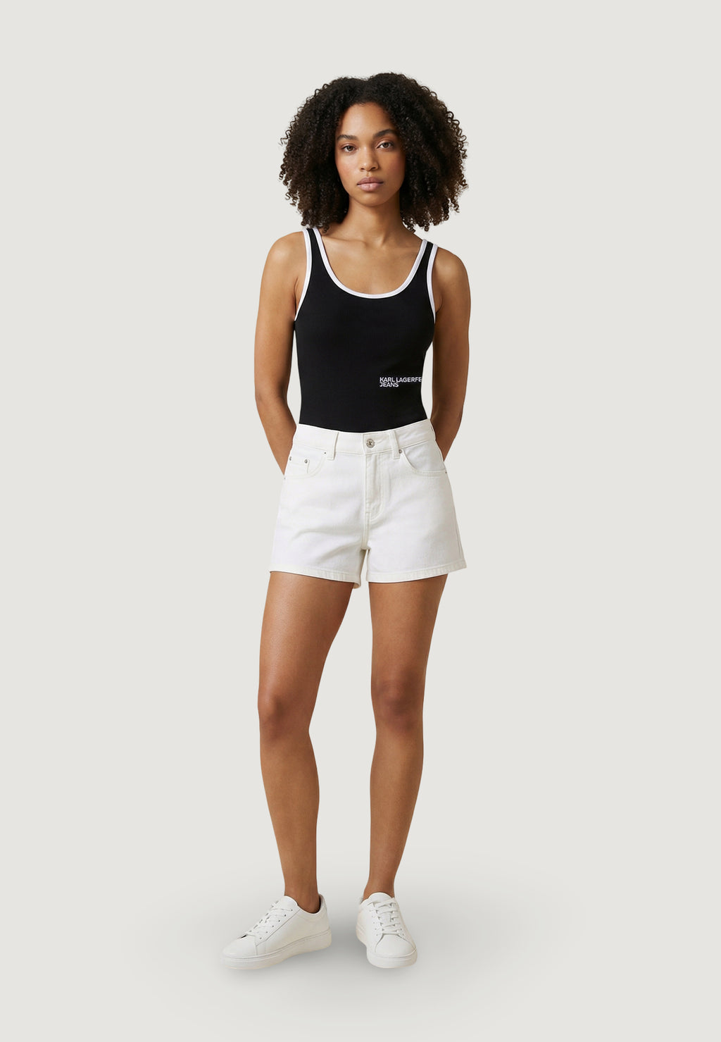 Bodysuit Karl Lagerfeld Jeans KLJ Ribbed