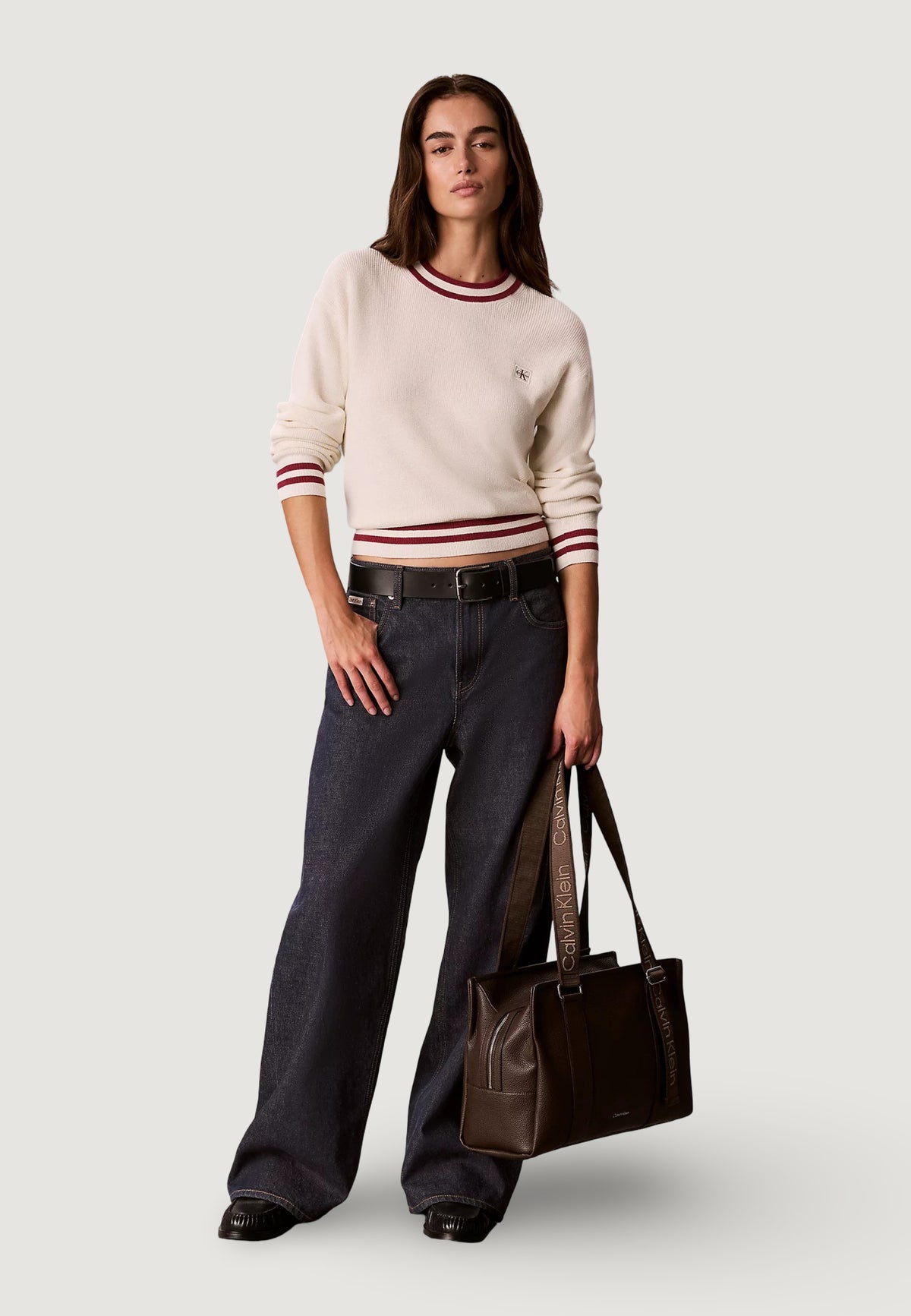 Borsa Calvin Klein WEBBING ADJ STRAP  TOTE