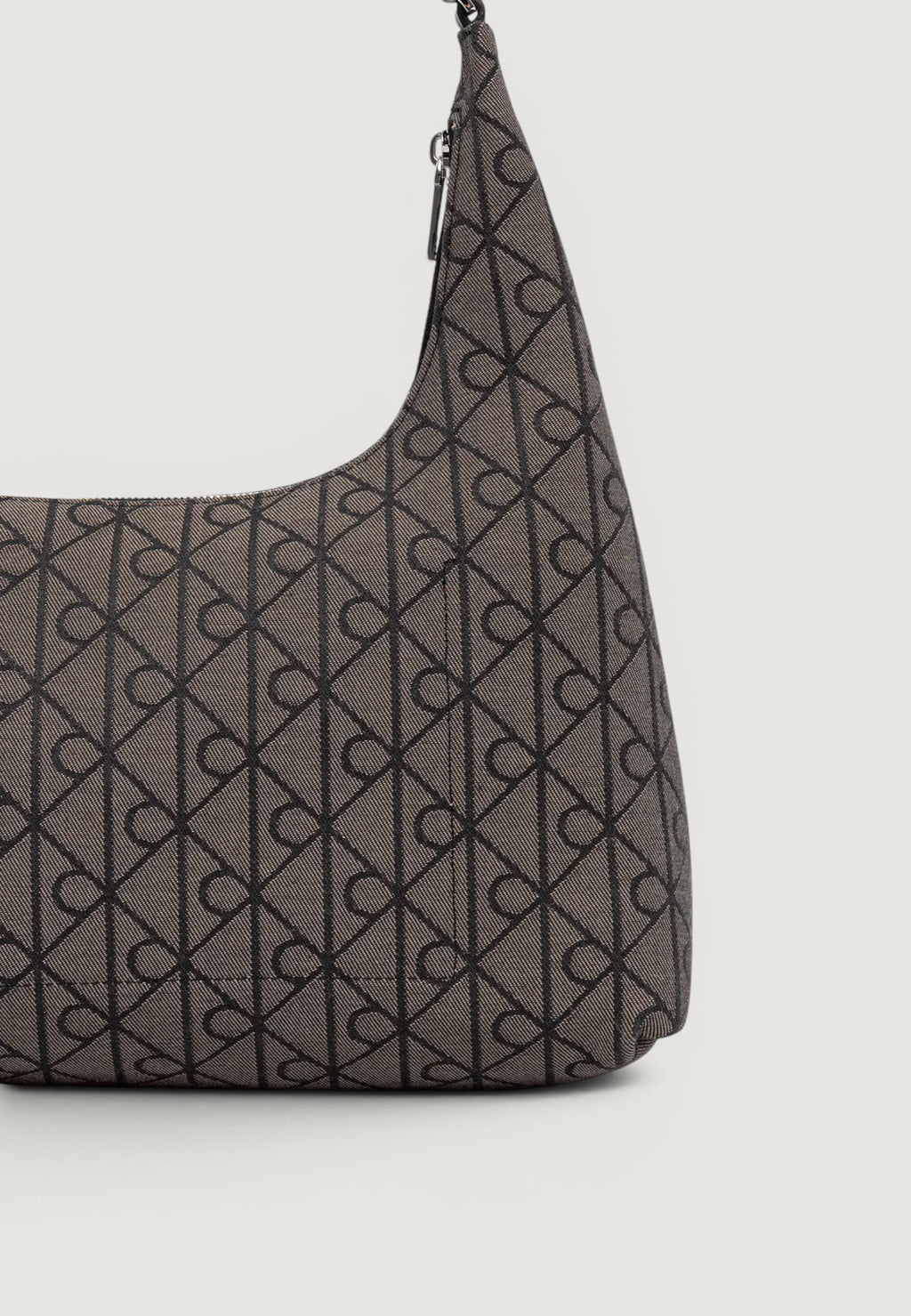 Borsa Calvin Klein EMBLEM JACQUARD SHOULDER BAG
