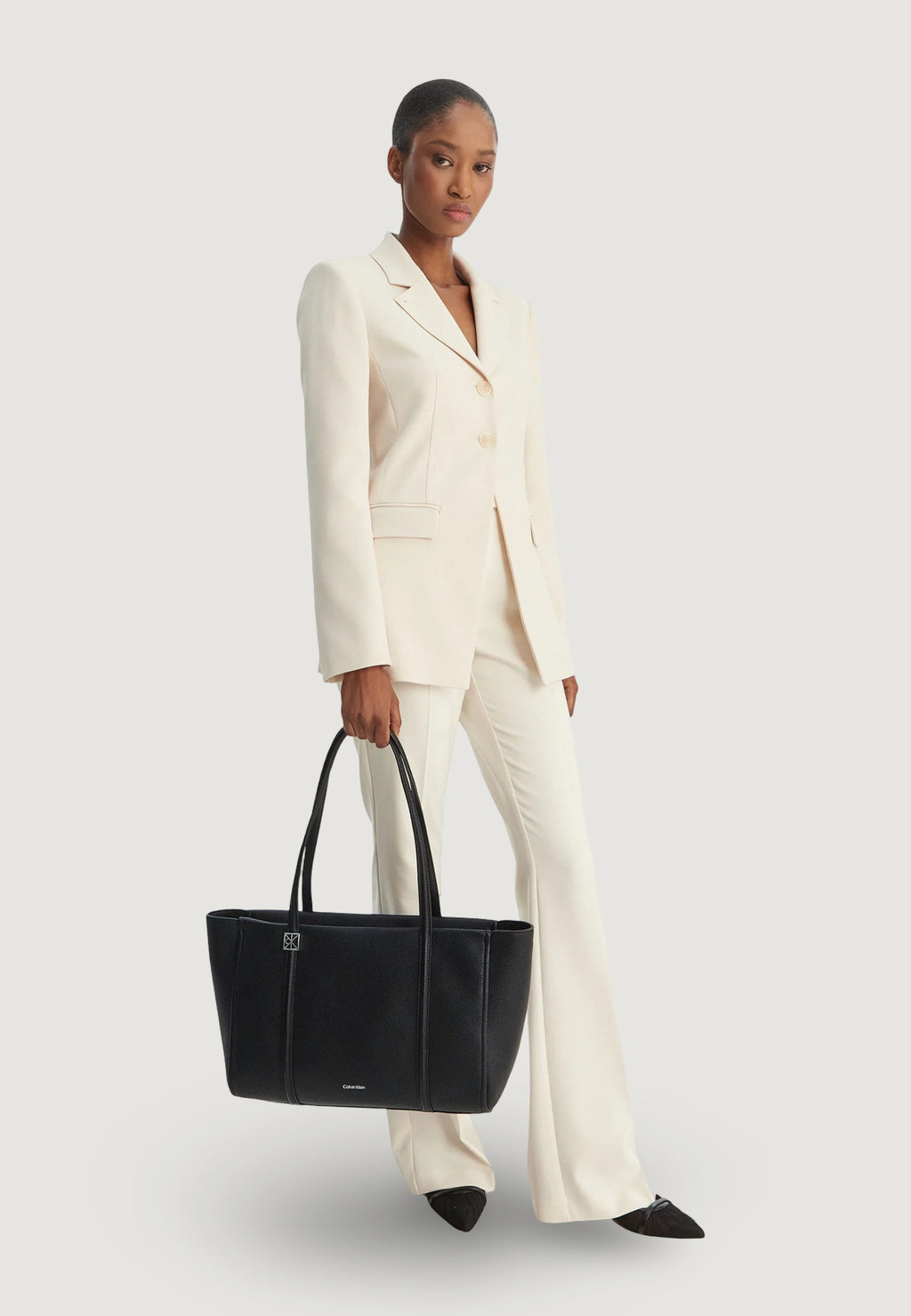 Bag Calvin Klein EMBLEM HW PEBBLE TOTE