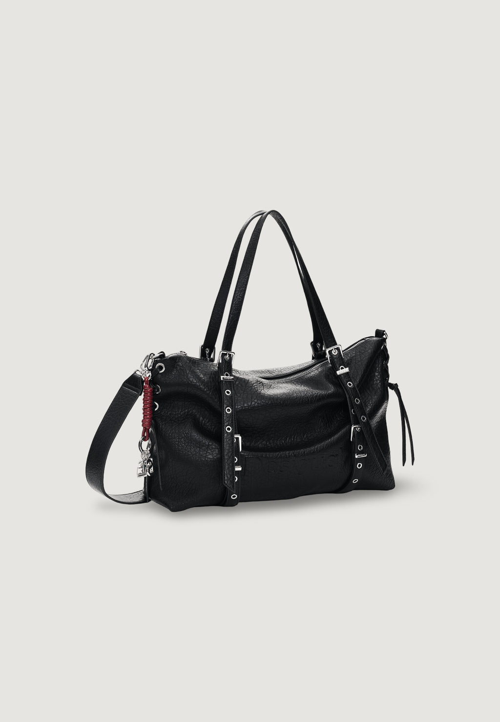 Bag Desigual BAG_HALF LOGO LANUZA BLAC