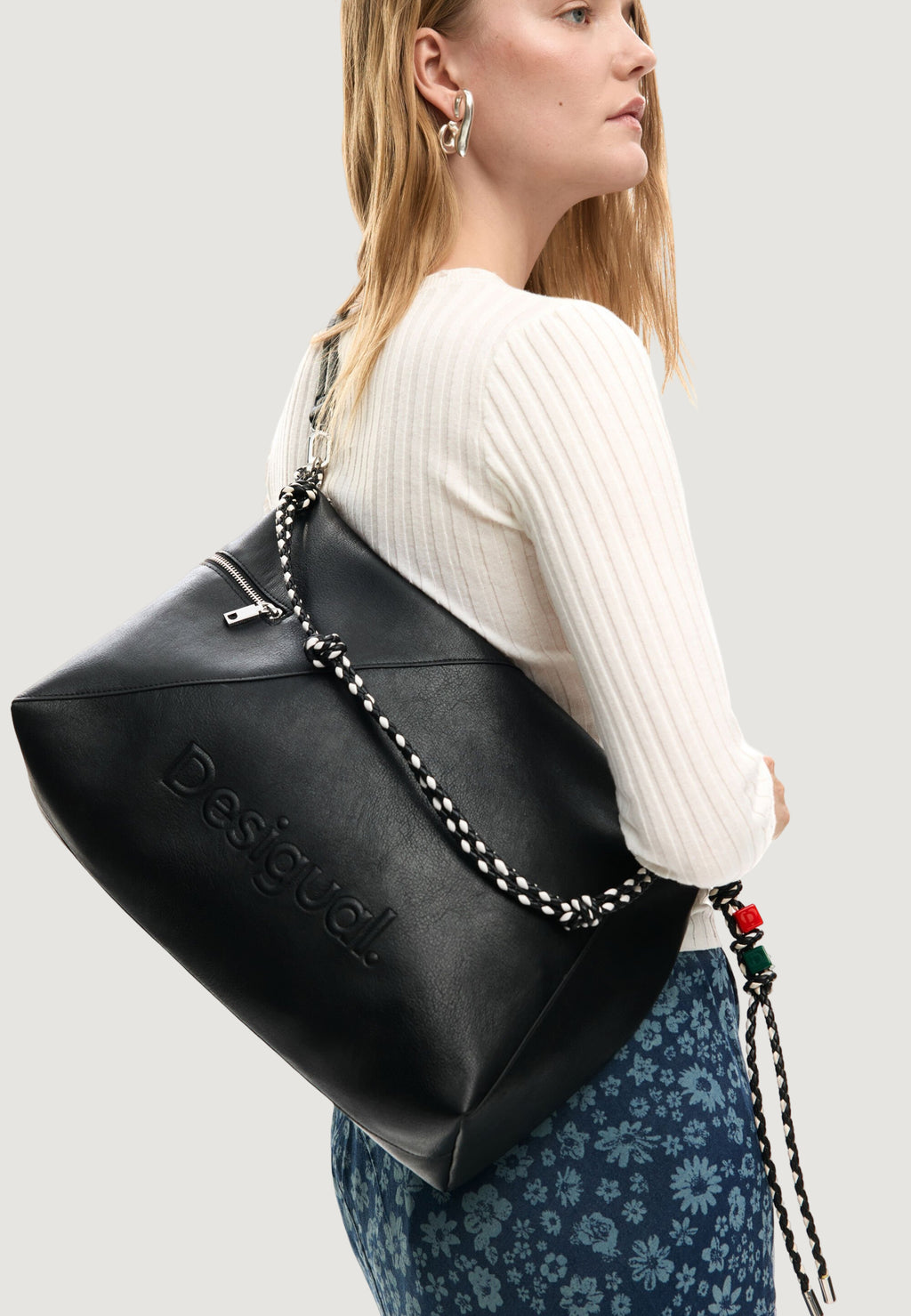 Borsa Desigual BAG_HALF LOGO LEIRIA 2.0