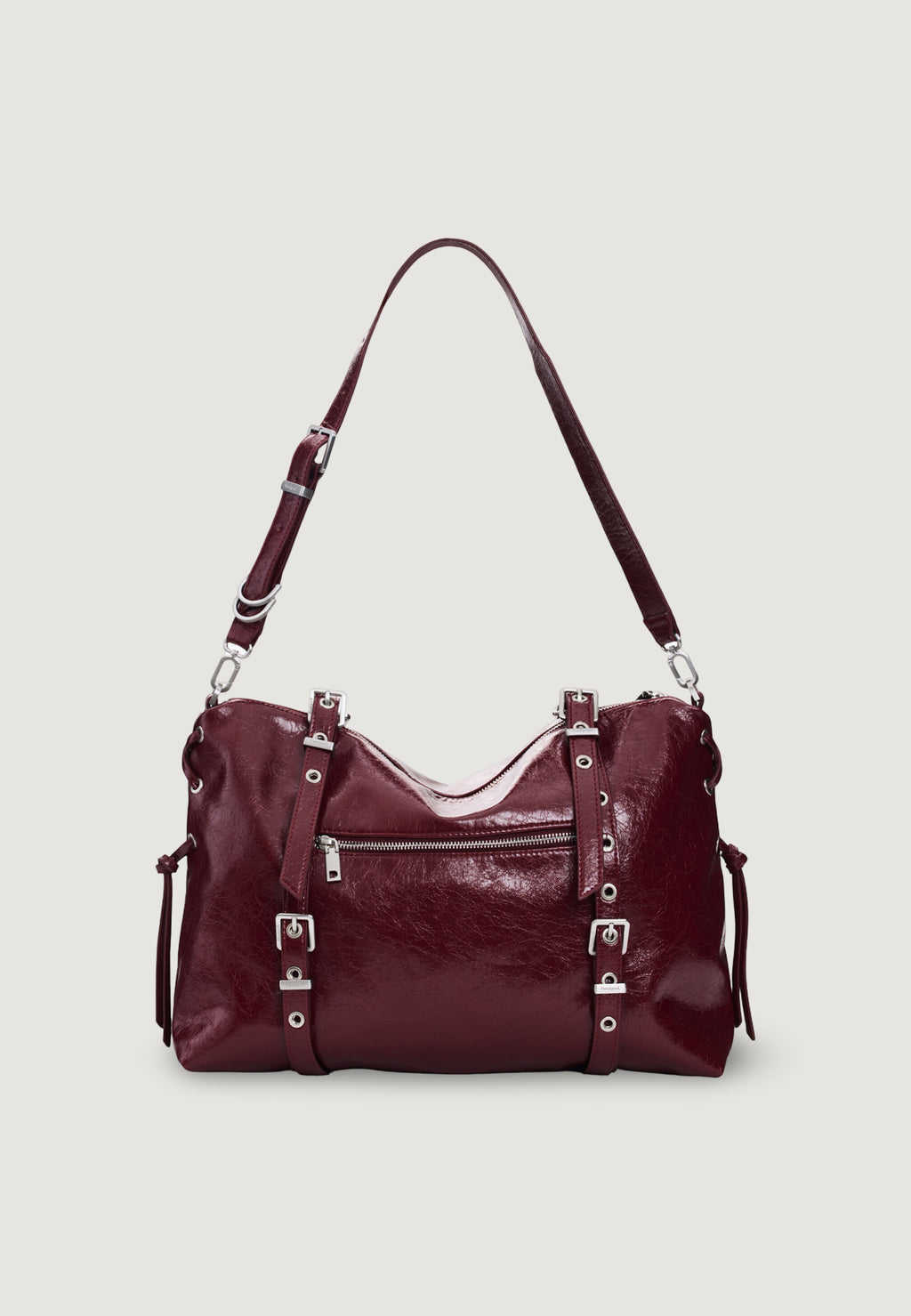 Borsa Desigual BAG_HALF LOGO LANUZA GRA