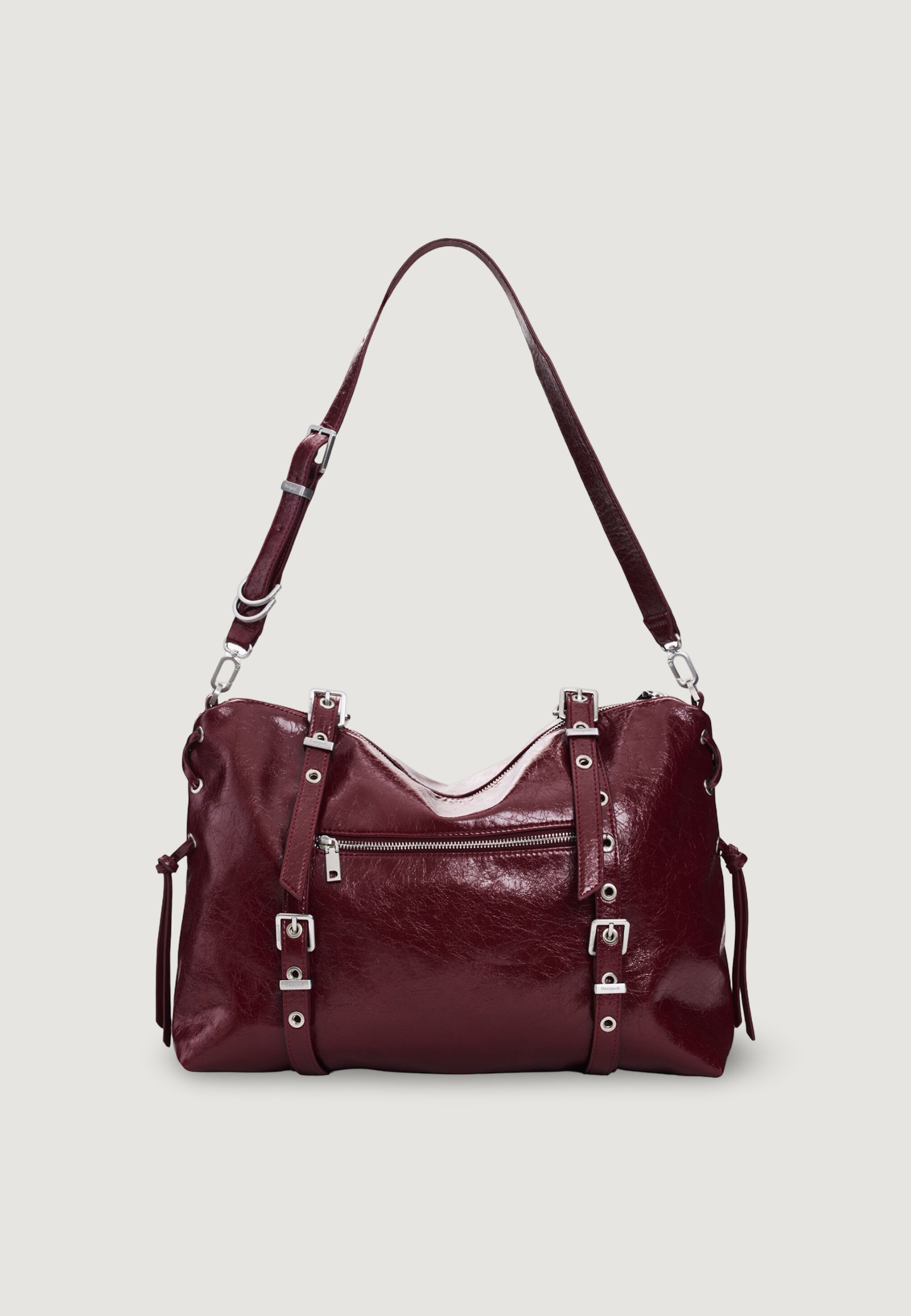 Borsa Desigual BAG_HALF LOGO LANUZA GRA