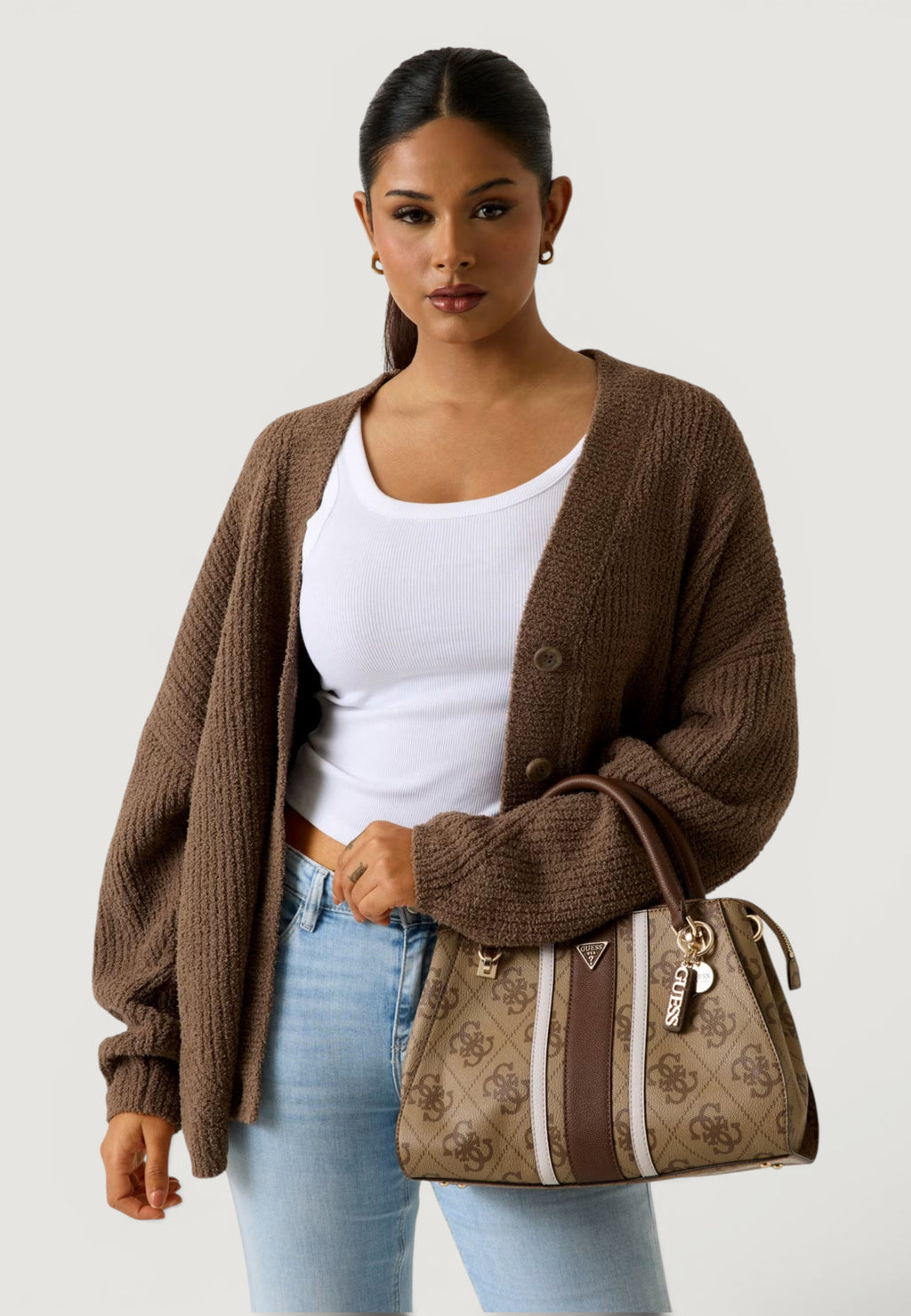 Borsa Guess ELSIE SHOULDER BAG