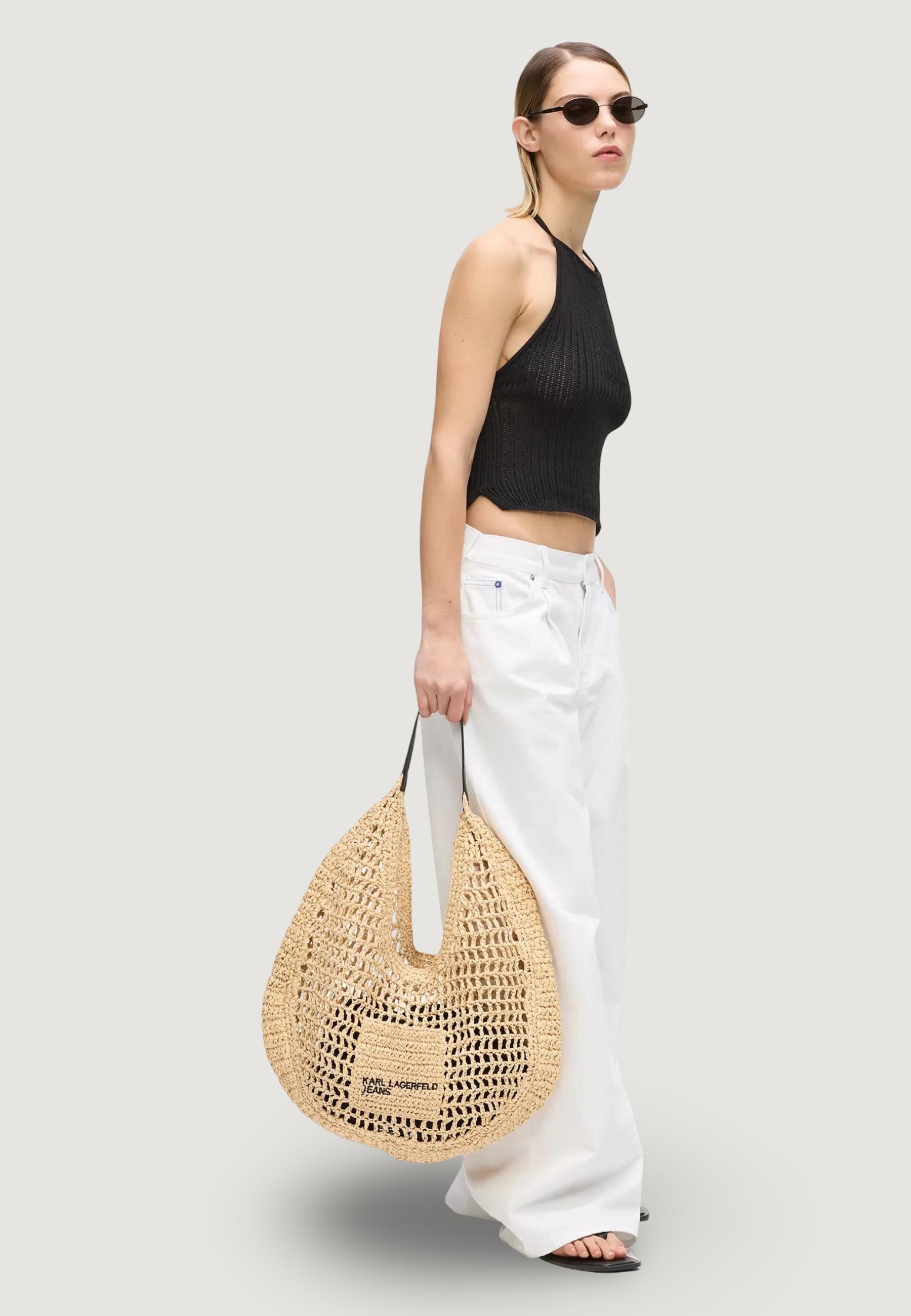 Borsa Karl Lagerfeld Jeans KLJ Raĸa Summer Hobo