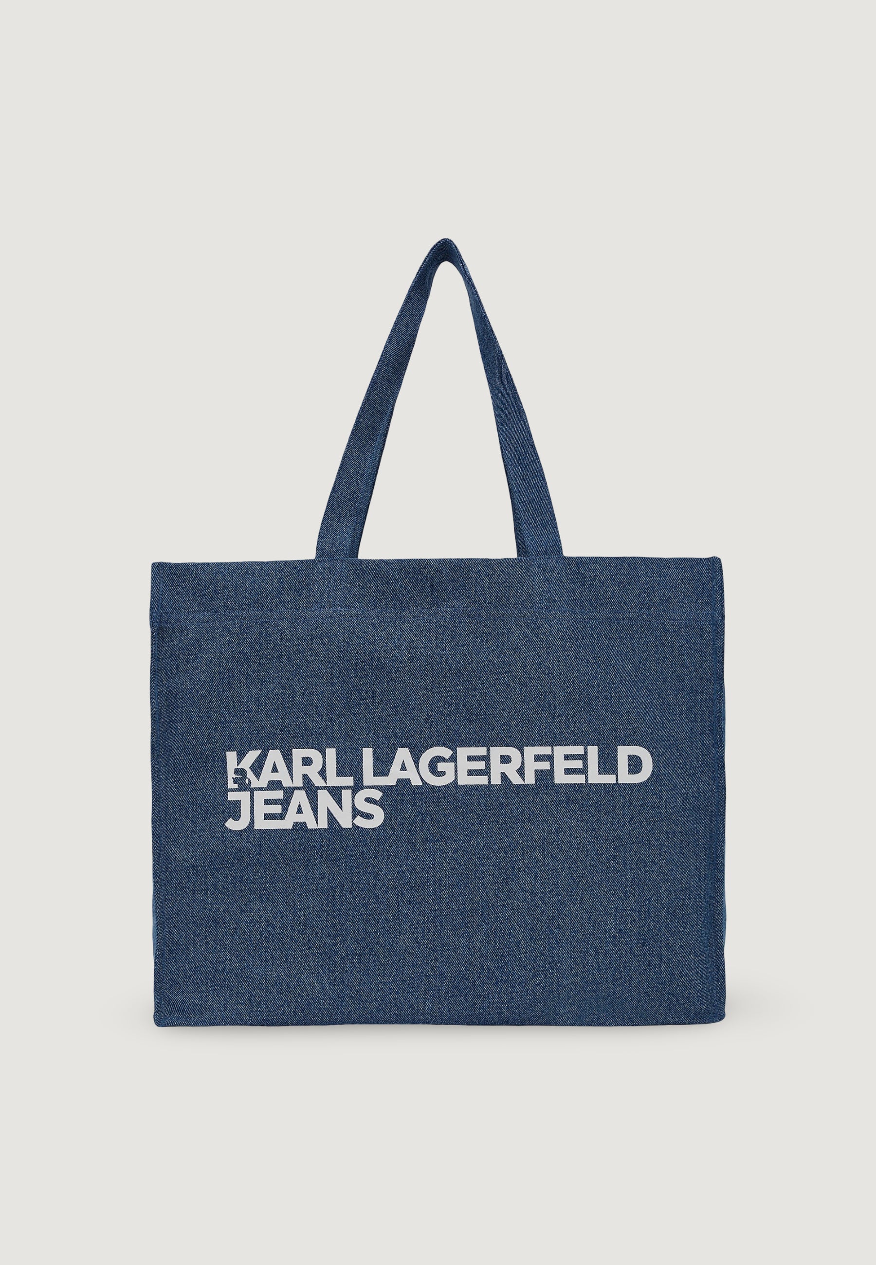 Borsa Karl Lagerfeld Jeans KLJ Ew Logo Shopper Denim