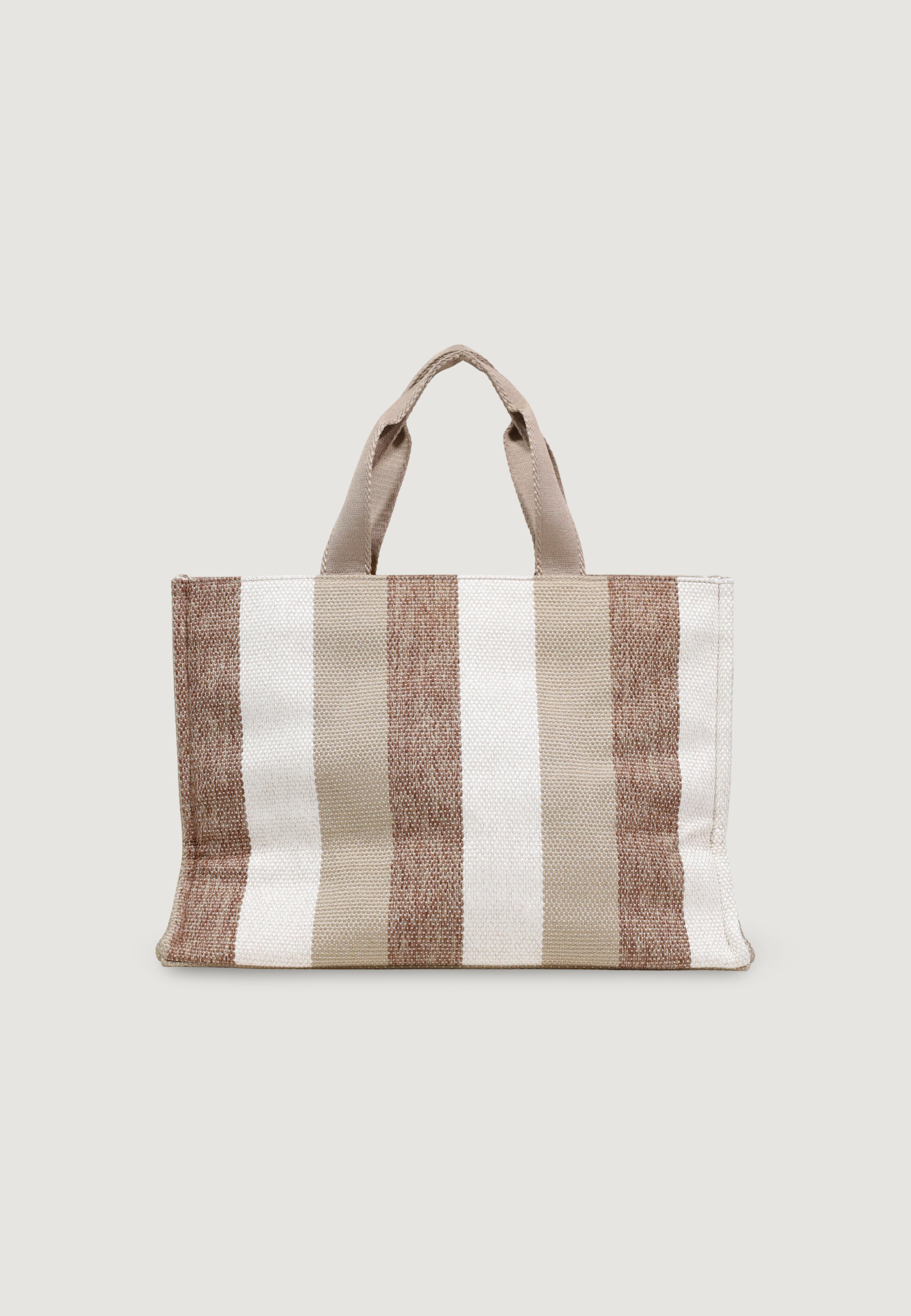 Borsa Liu-Jo L TOTE STRIPED CANVAS