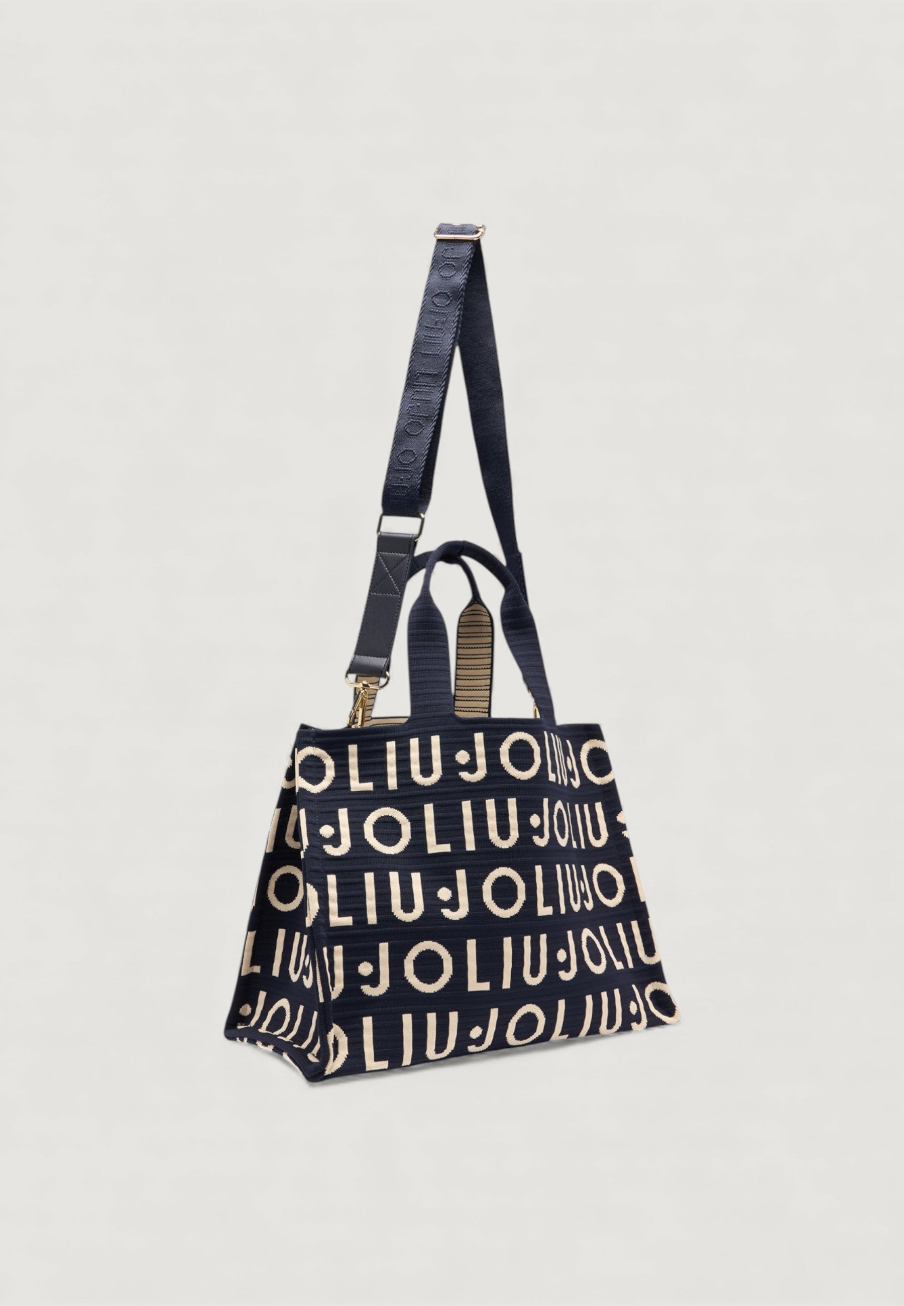 Borsa Liu-Jo L TOTE KNITTED LOGO