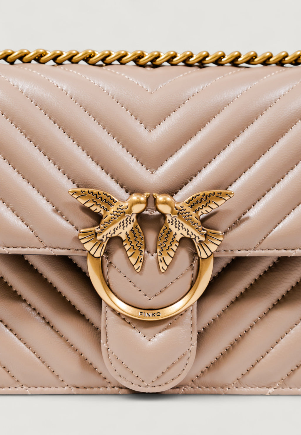 Borsa Pinko LOVE ONE CLASSIC DC SHEEP NAPPA CHEVRON