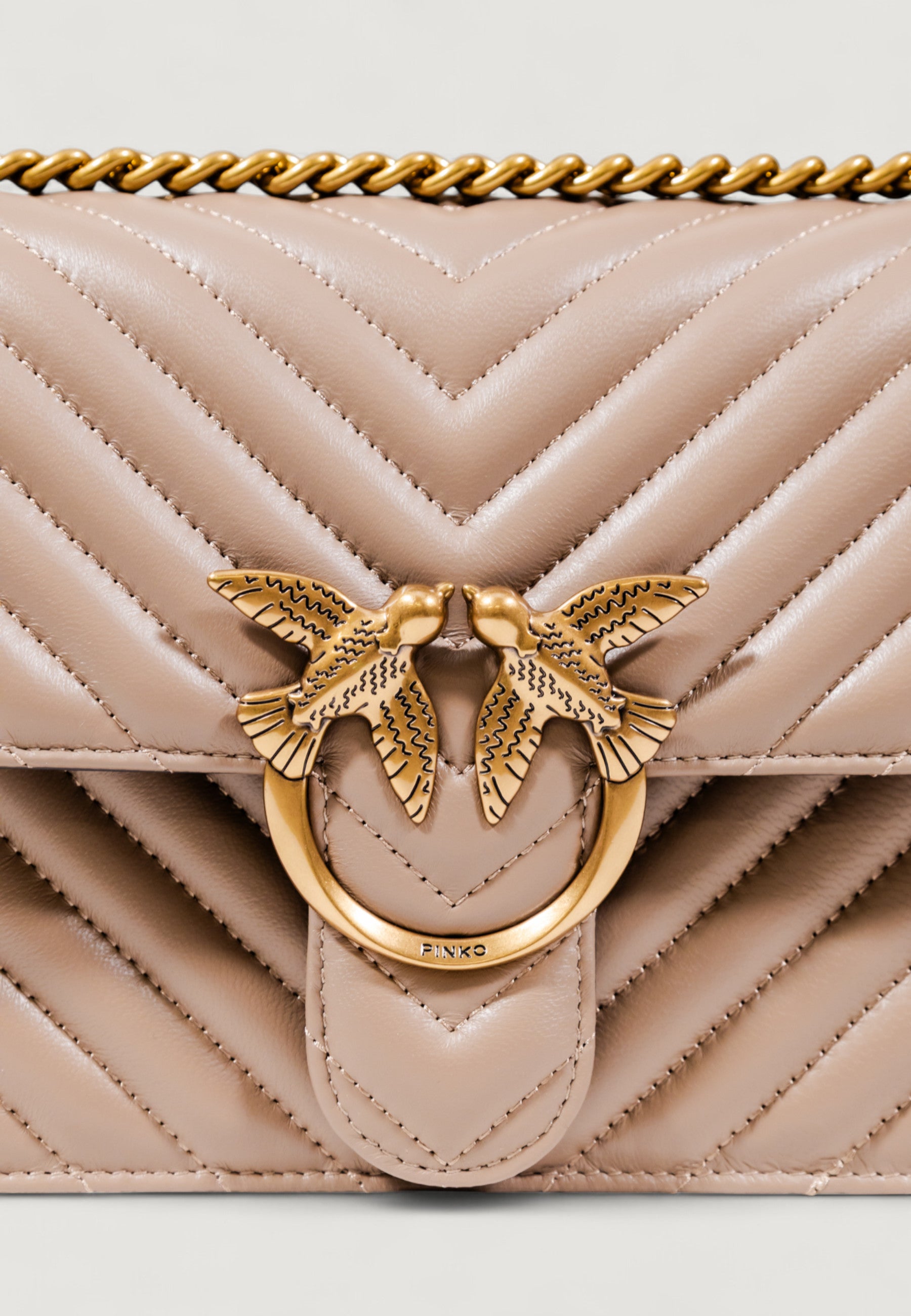 Borsa Pinko LOVE ONE CLASSIC DC SHEEP NAPPA CHEVRON