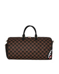 Bag Sprayground PEEKING CHARACTER CHECK DUFFLE