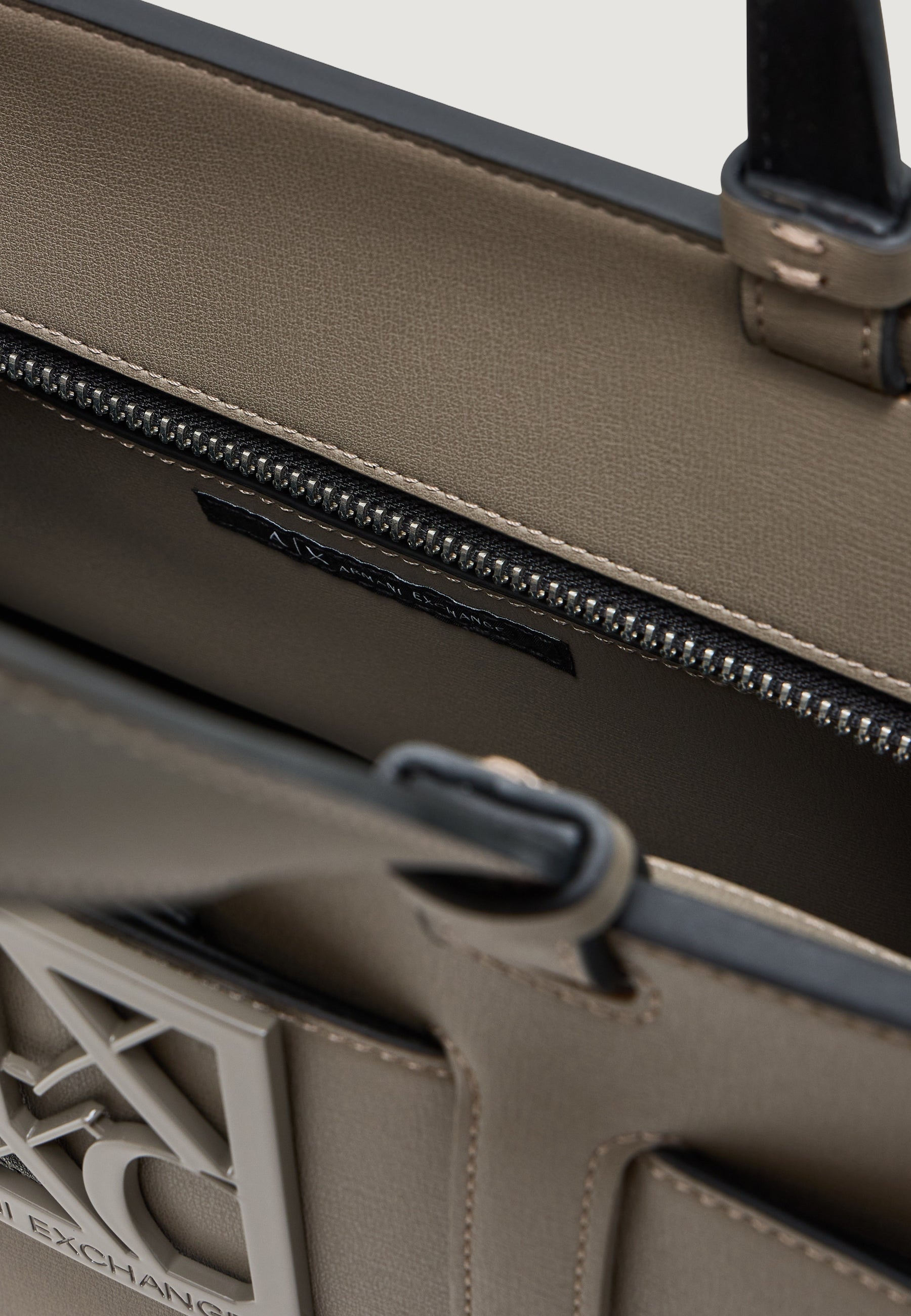 Borsa Armani Exchange LOGO QUADRATO