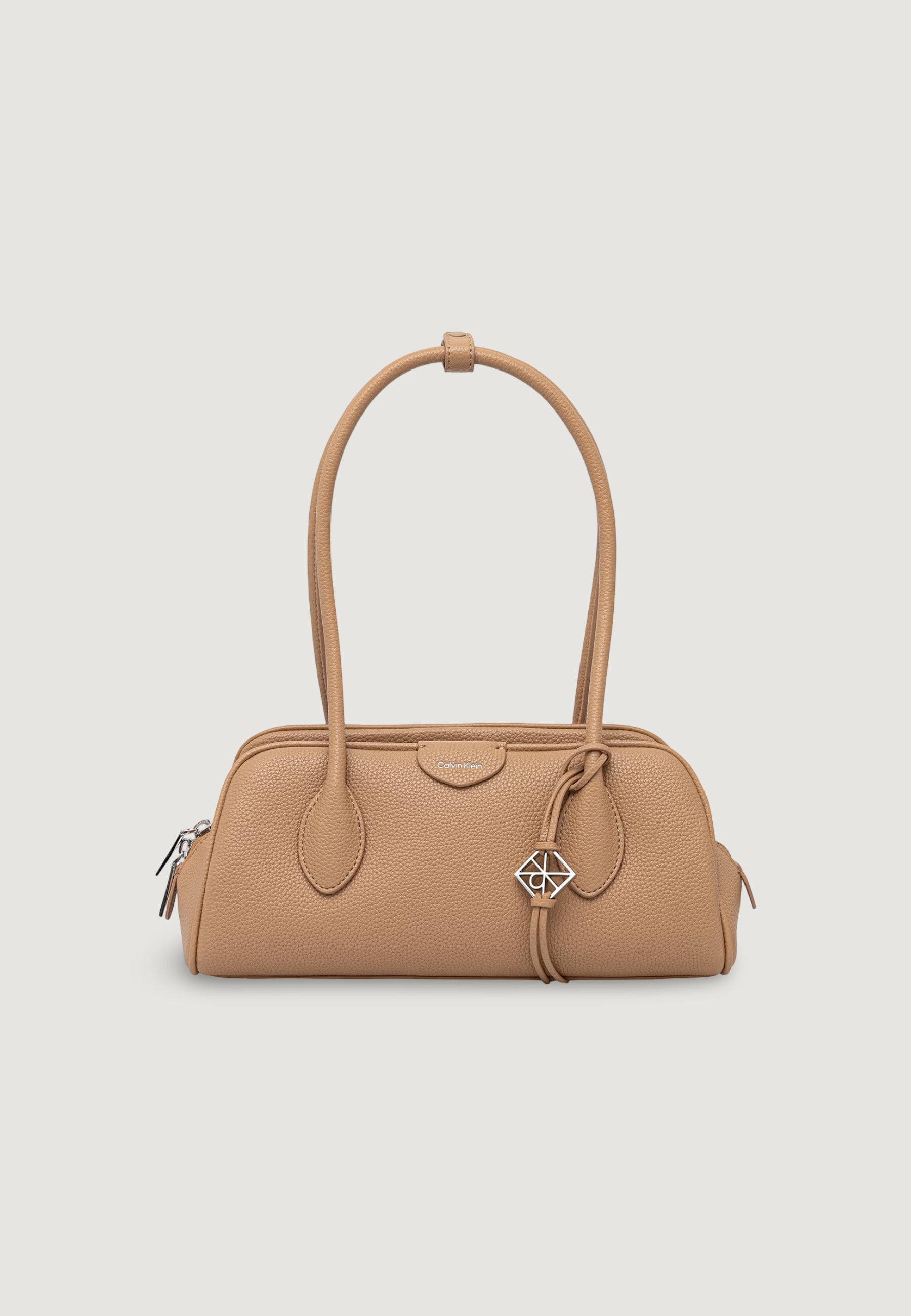 Borsa Calvin Klein EMBLEM TRIO PEBBLE SHOULDER BAG
