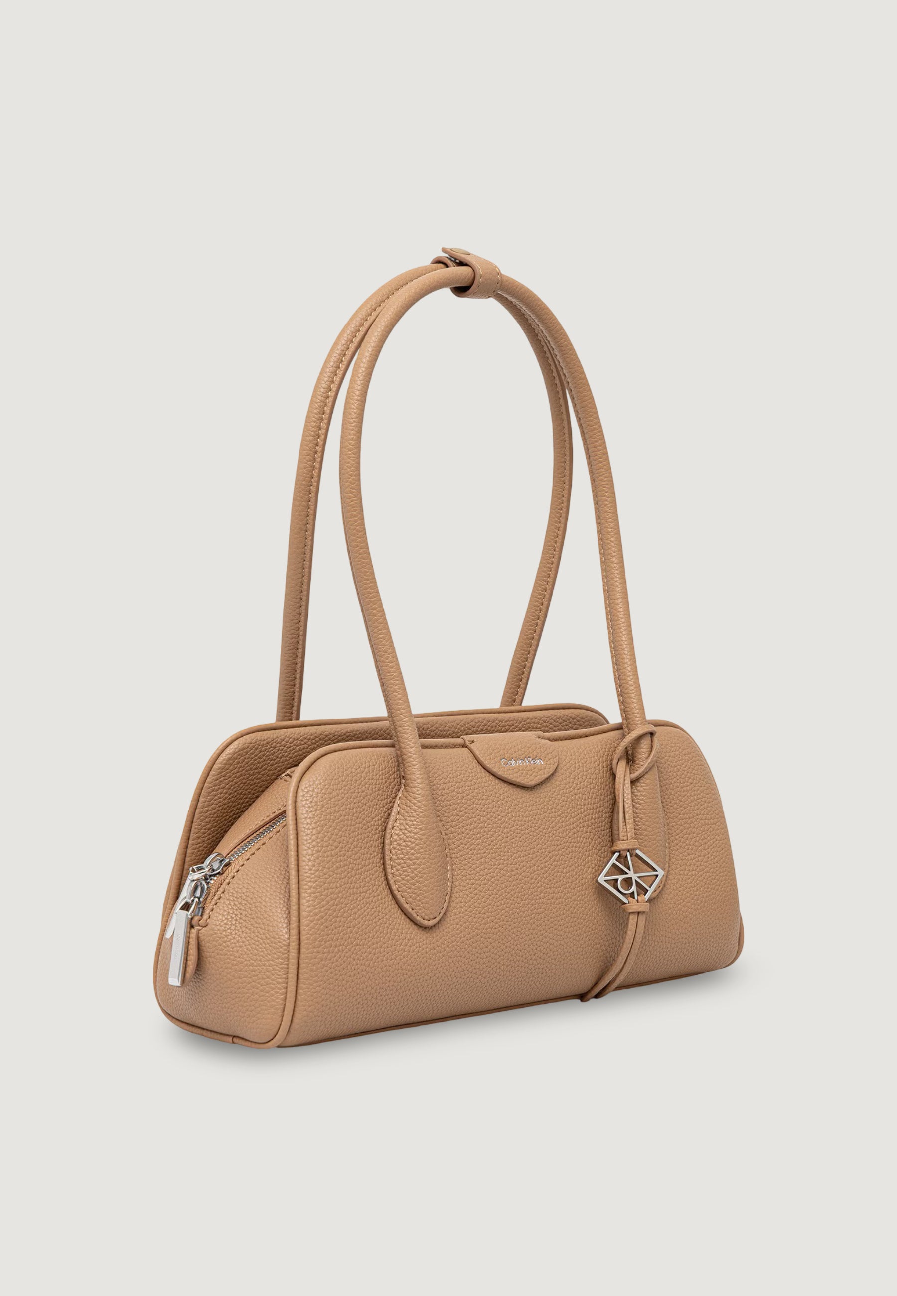 Borsa Calvin Klein EMBLEM TRIO PEBBLE SHOULDER BAG
