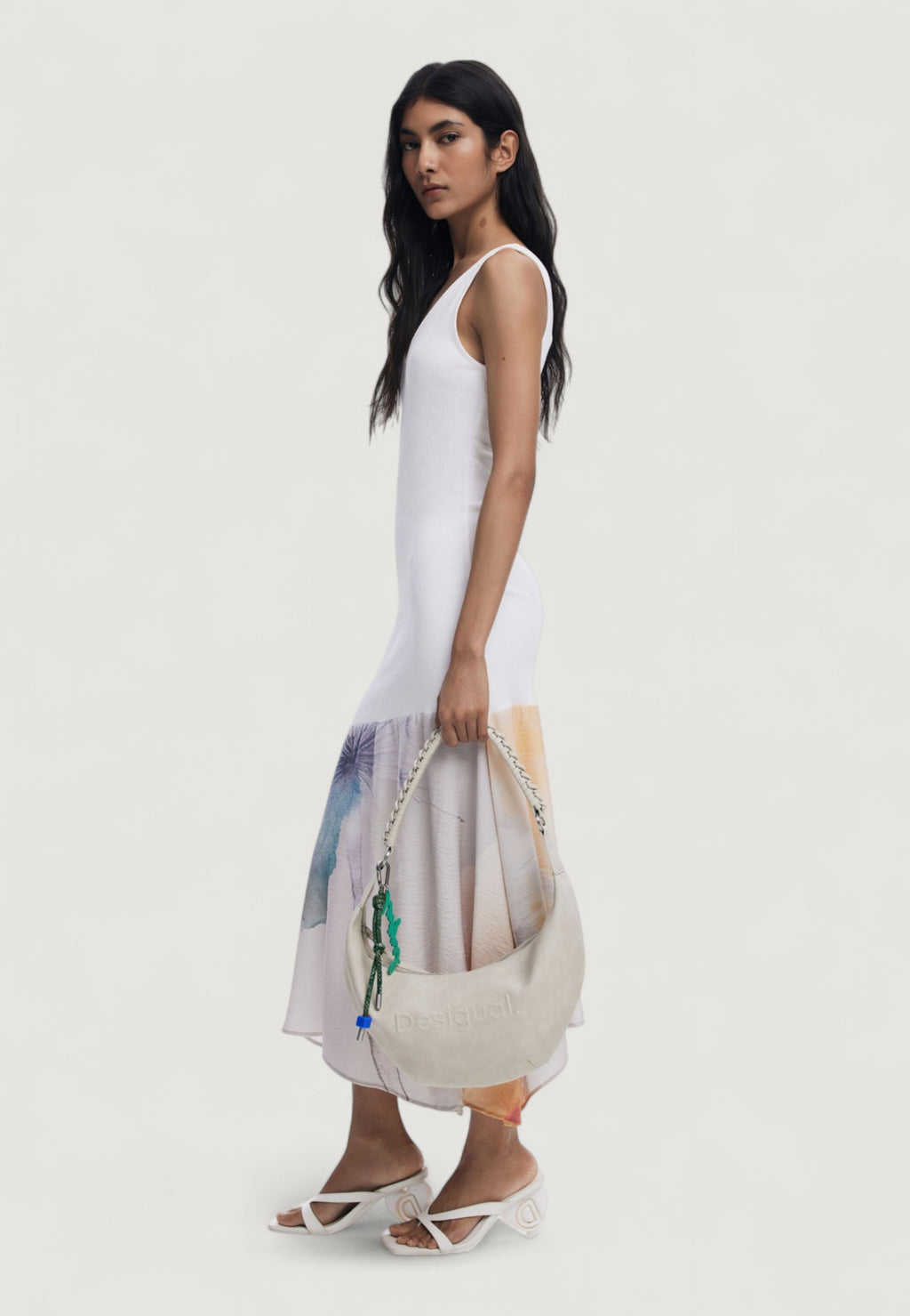 Borsa Desigual BAG HALF LOGO ZANTE PIED
