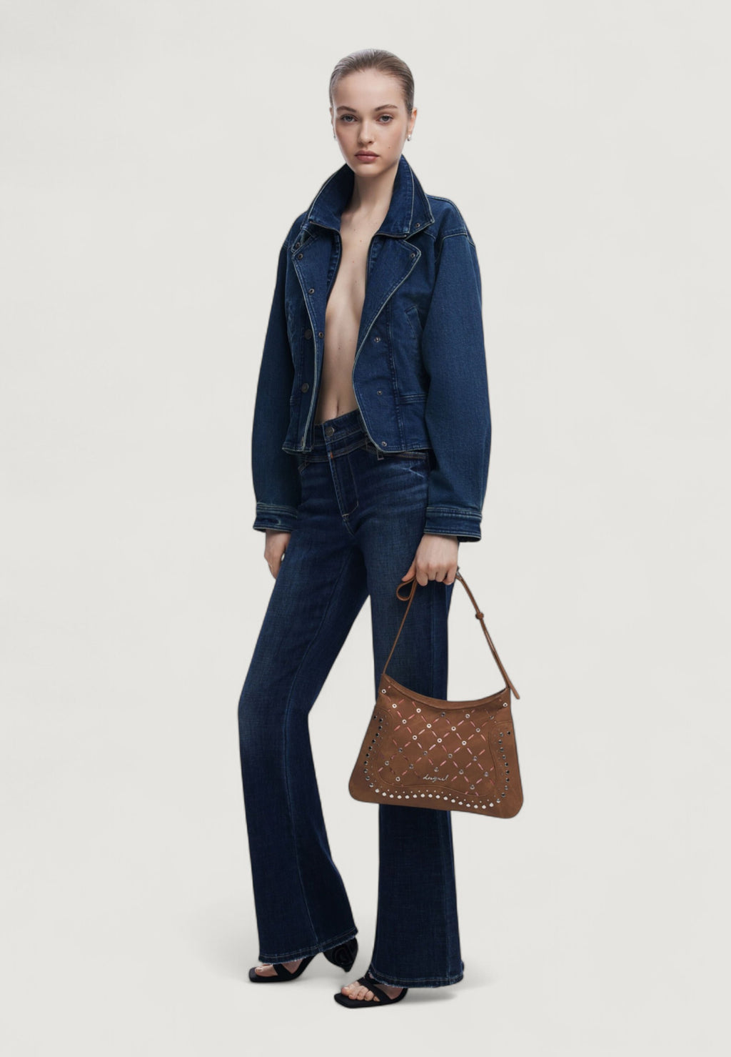 Borsa Desigual BAG_YANKEE MANAOS CAMEL