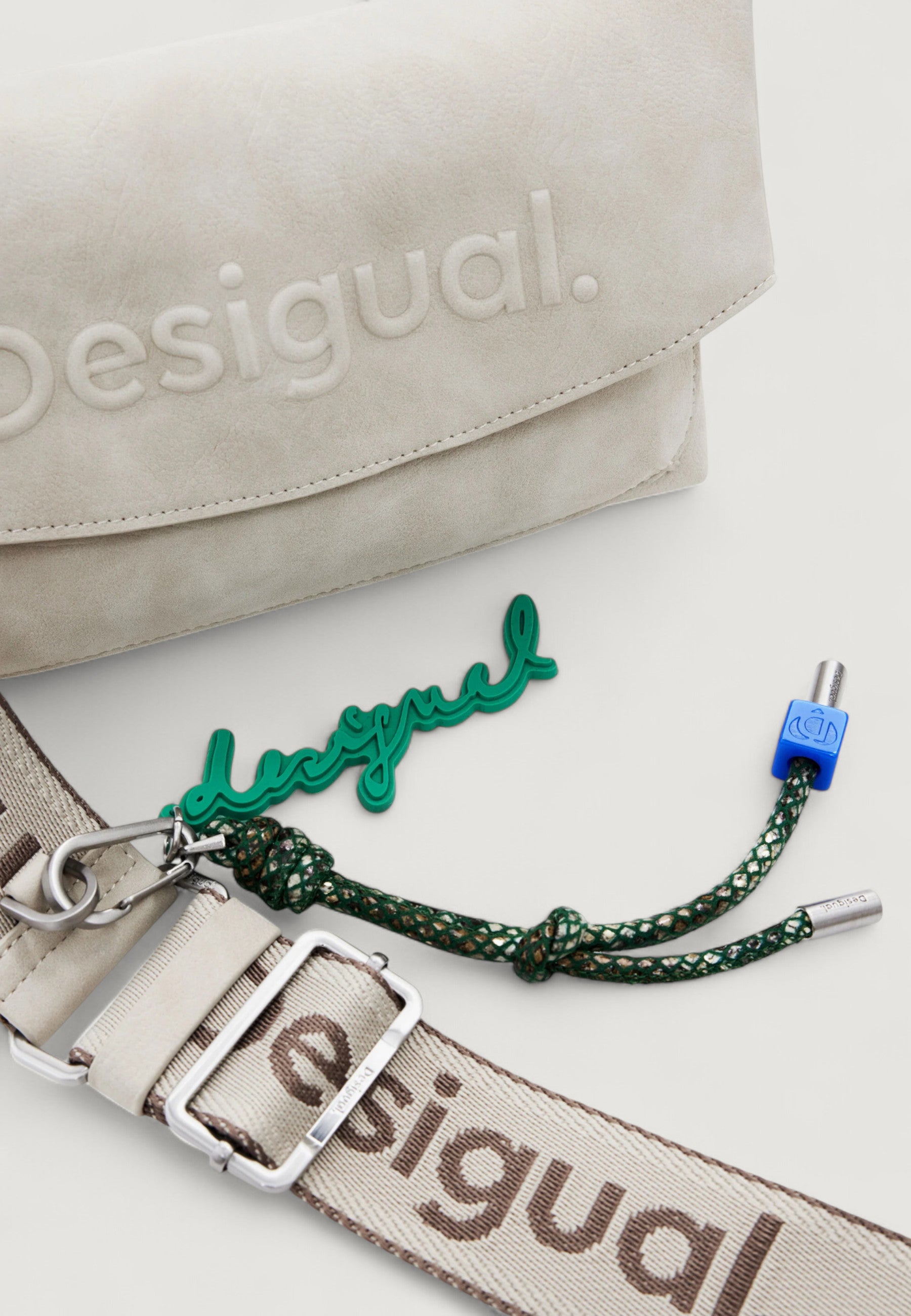 Borsa Desigual BAG HALF LOGO TROKEL PIE