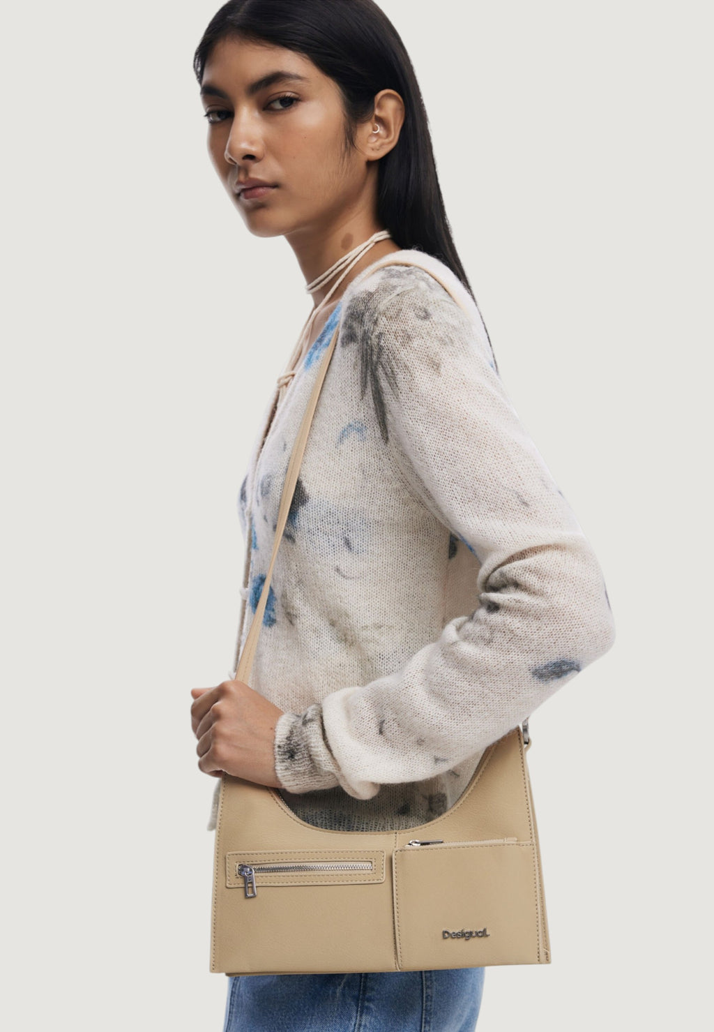 Borsa Desigual BAG_DELTA LYRA BLACK