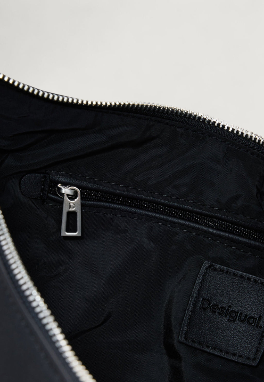 Borsa Desigual BAG_HALF LOGO ZANTE BLACK