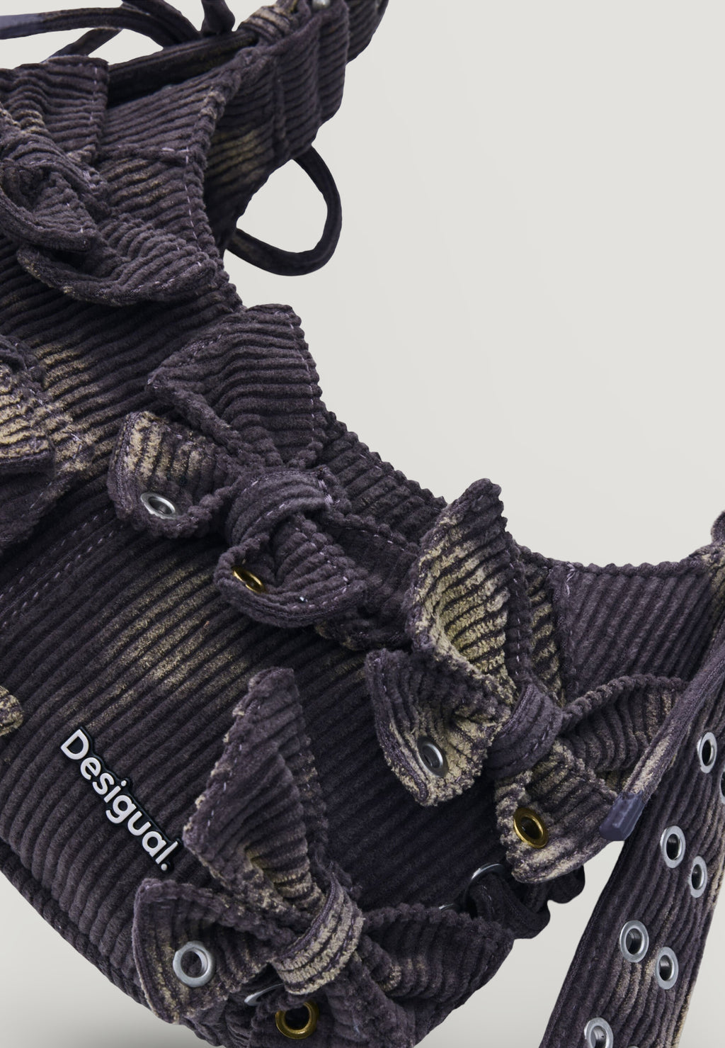 Borsa Desigual BAG_REPRISE HAITI CORDUROY NICK