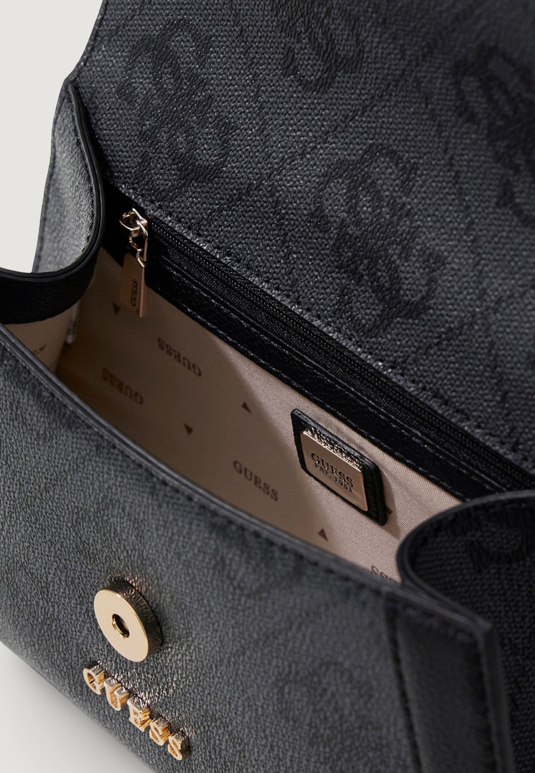 Borsa Guess KARNILLA LOGO FLAP SHLDR BAG