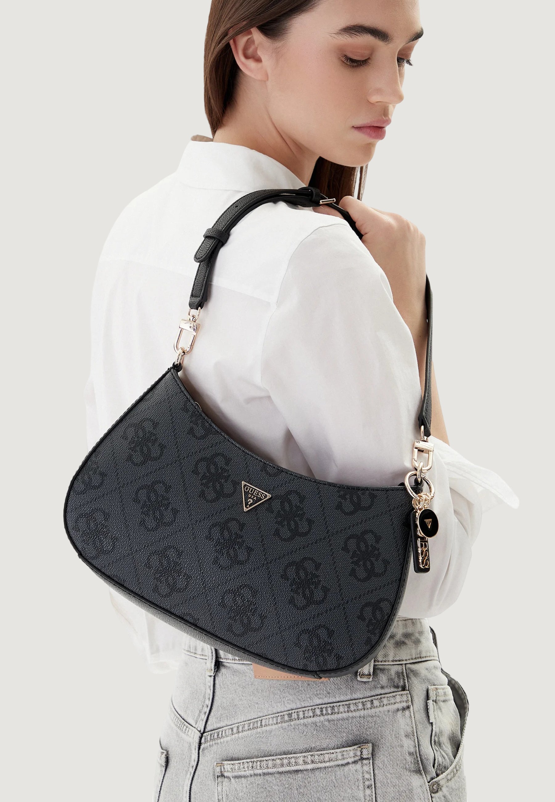 Borsa Guess NOELLE II TOP ZIP SHOULDER BAG