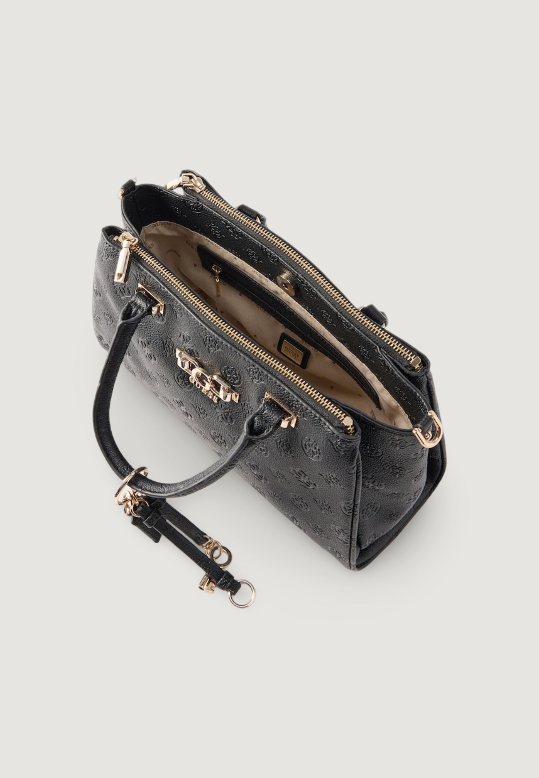 Borsa Guess ANISE TRIPLE COMP SATCHEL