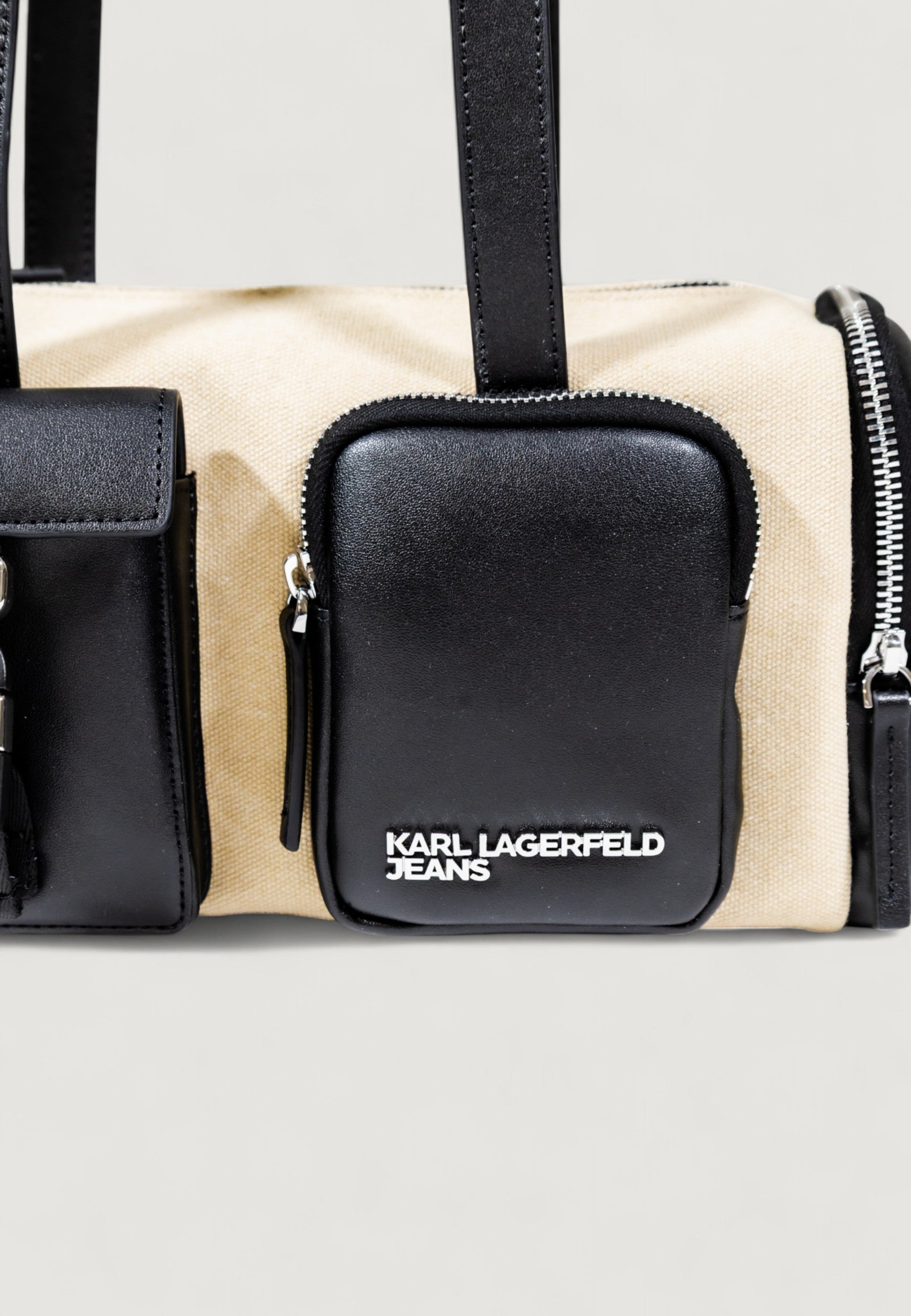 Borsa Karl Lagerfeld Jeans KLJ CANVAS MIXED E/W SHB