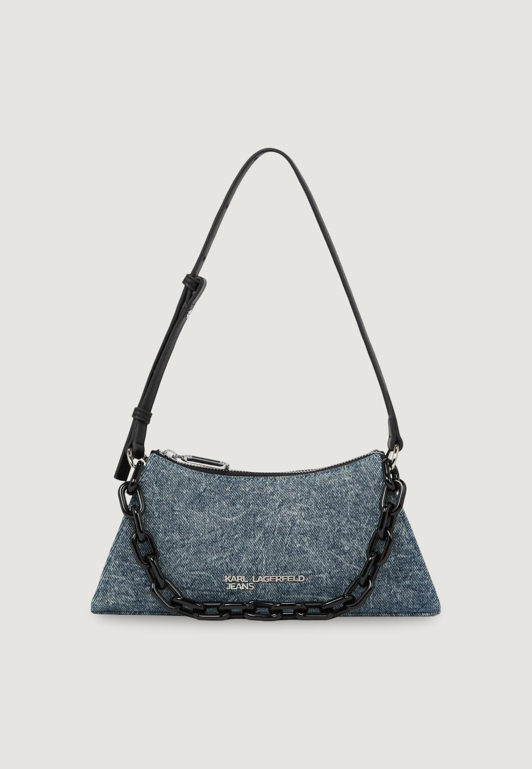 Borsa Karl Lagerfeld Jeans KLJ Denim Chain Sm Shoulderbag