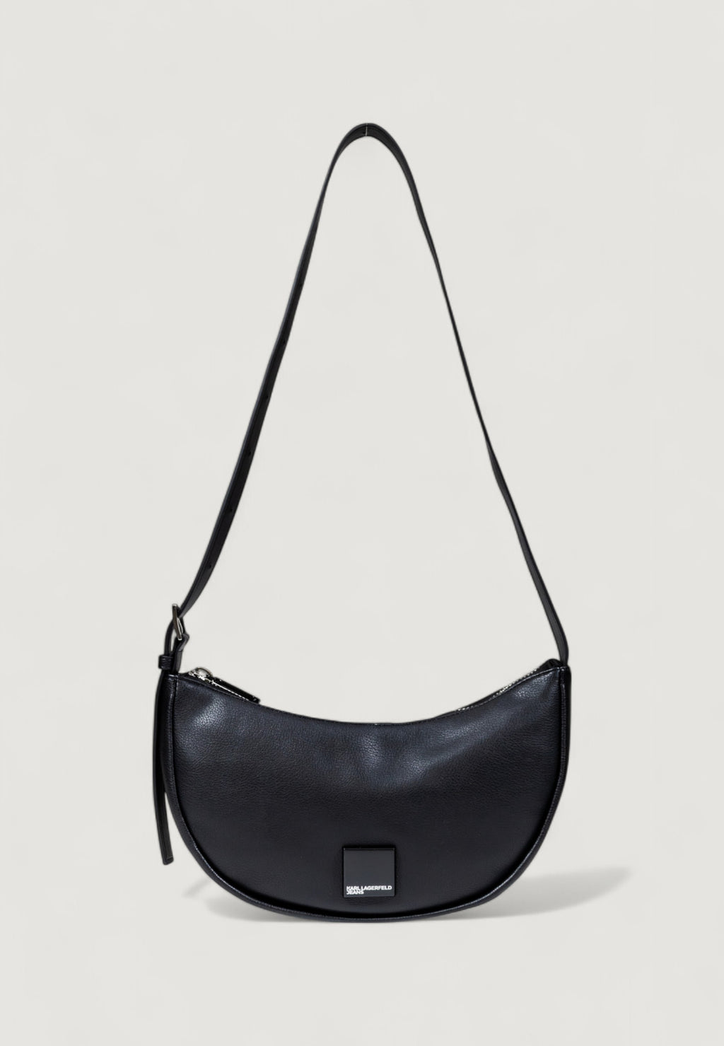 Borsa Karl Lagerfeld Jeans KLJ BOX LOGO SOFT HALFMOON BAG