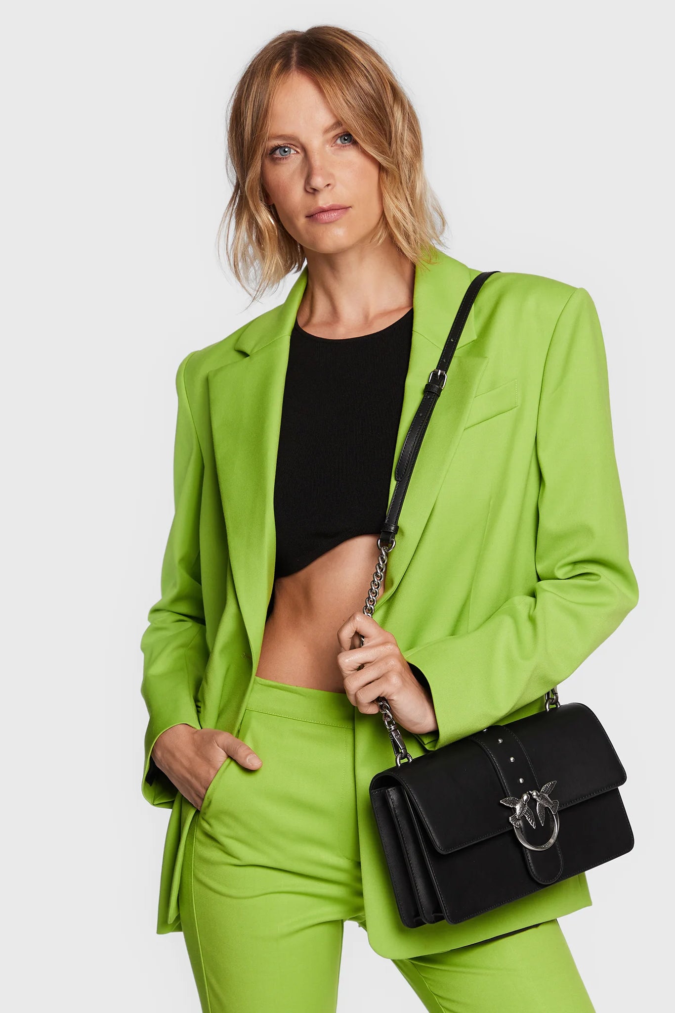 Borsa Pinko LOVE ONE CLASSIC CL. VIT. SETA
