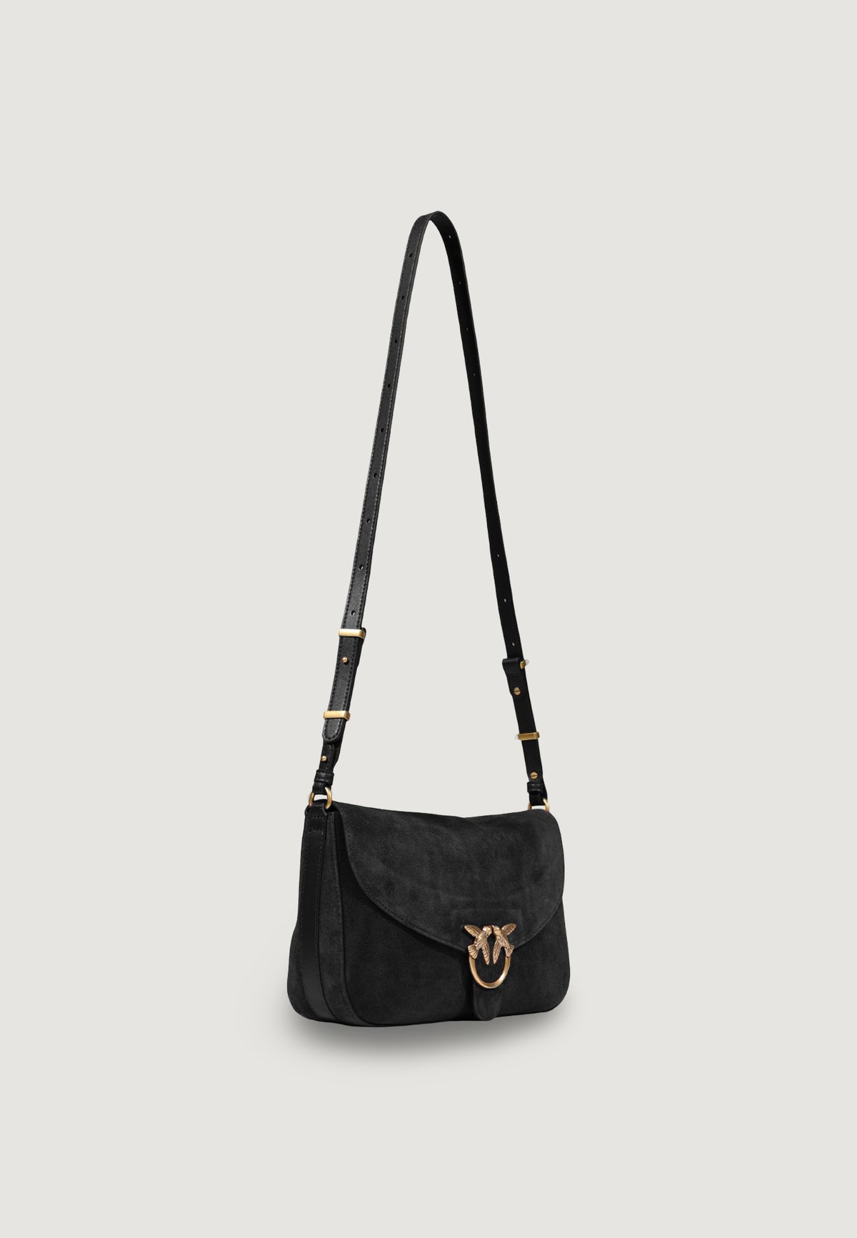 Bag Pinko LOVE SATCHEL CLASSIC SUEDE