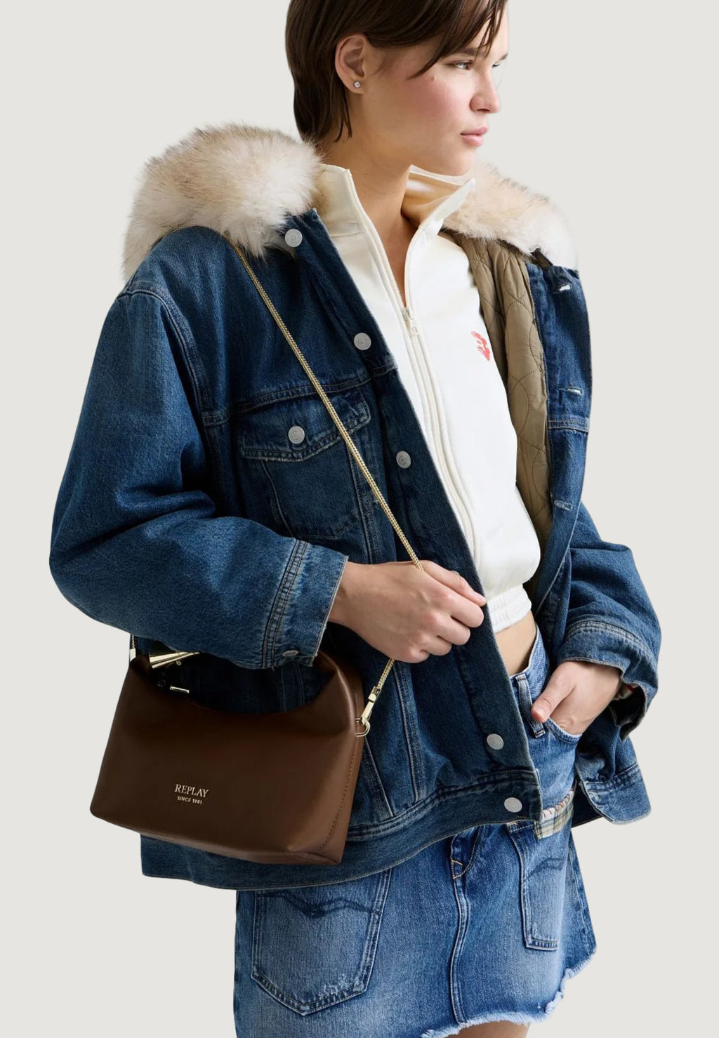 Borsa Replay SOFT SYNTHETC