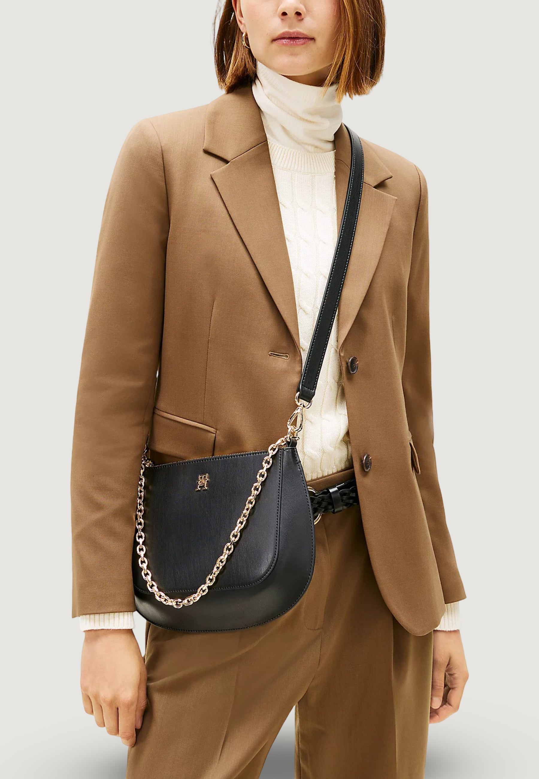 Borsa Tommy Hilfiger TH GLAM CONV MED CROSSOVER