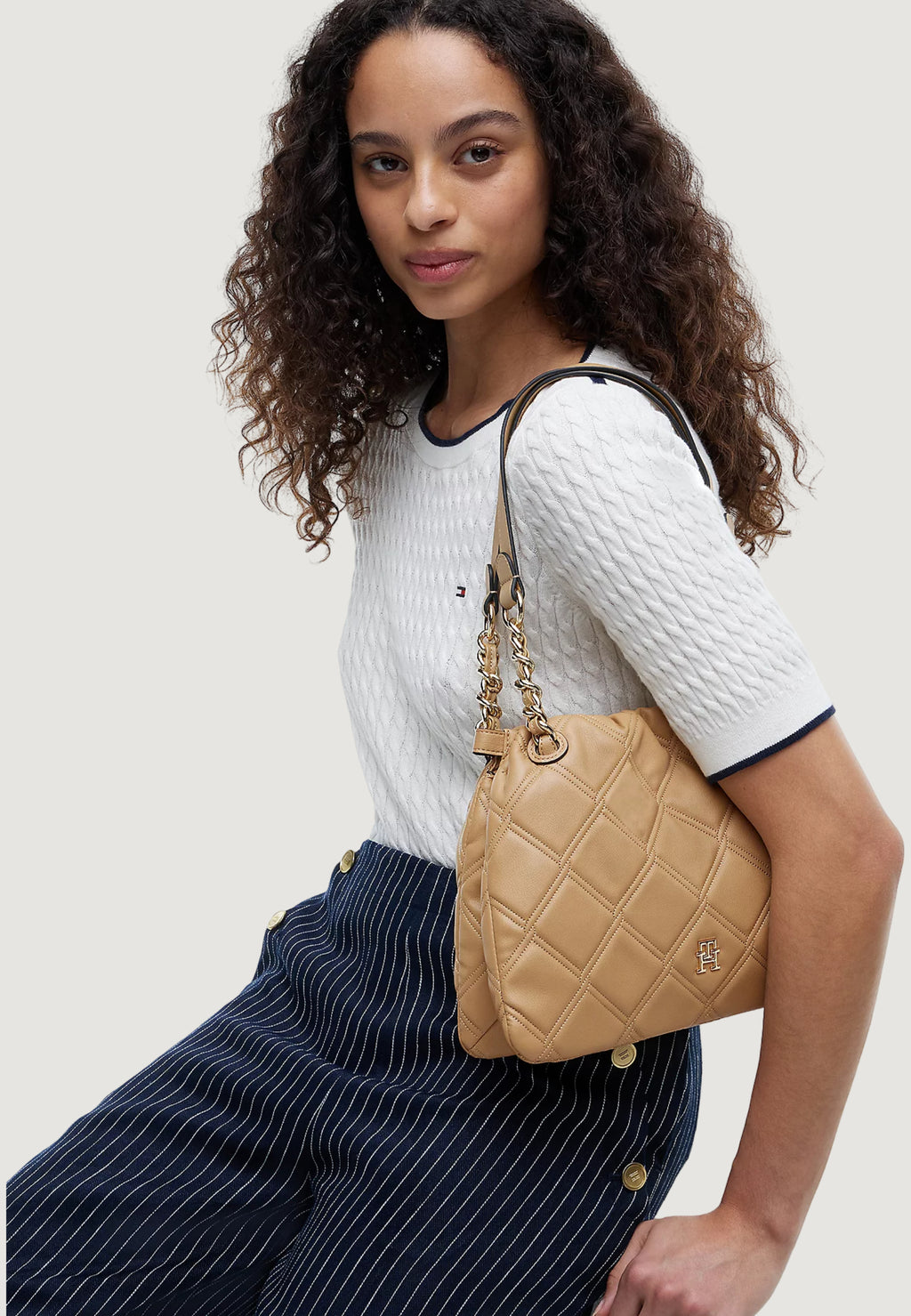 Borsa Tommy Hilfiger TH FEMININE MINI TOTE