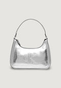 Borsa Calvin Klein BOLD CK METALLIC SHOULDER BAG