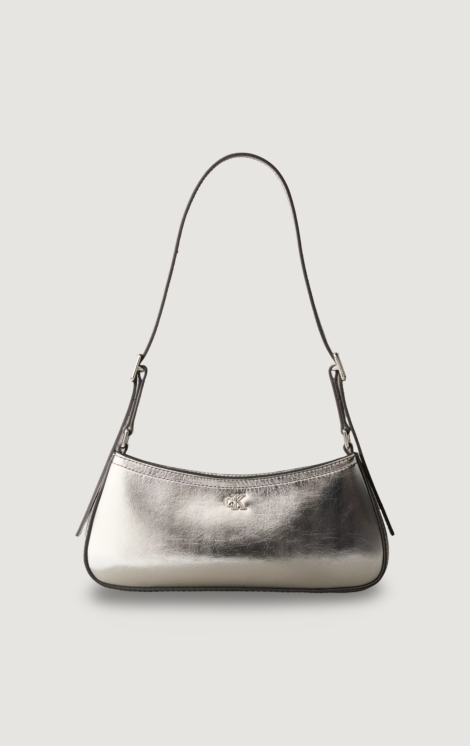 Borsa Calvin Klein CK METALLIC SMALL SHOULDER BAG