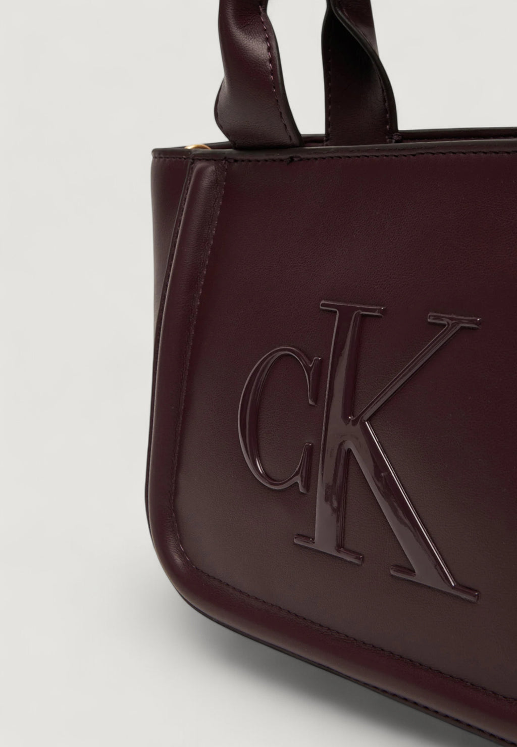 Bag Calvin Klein RAISED CK SMALL TOTE WITH STRAP