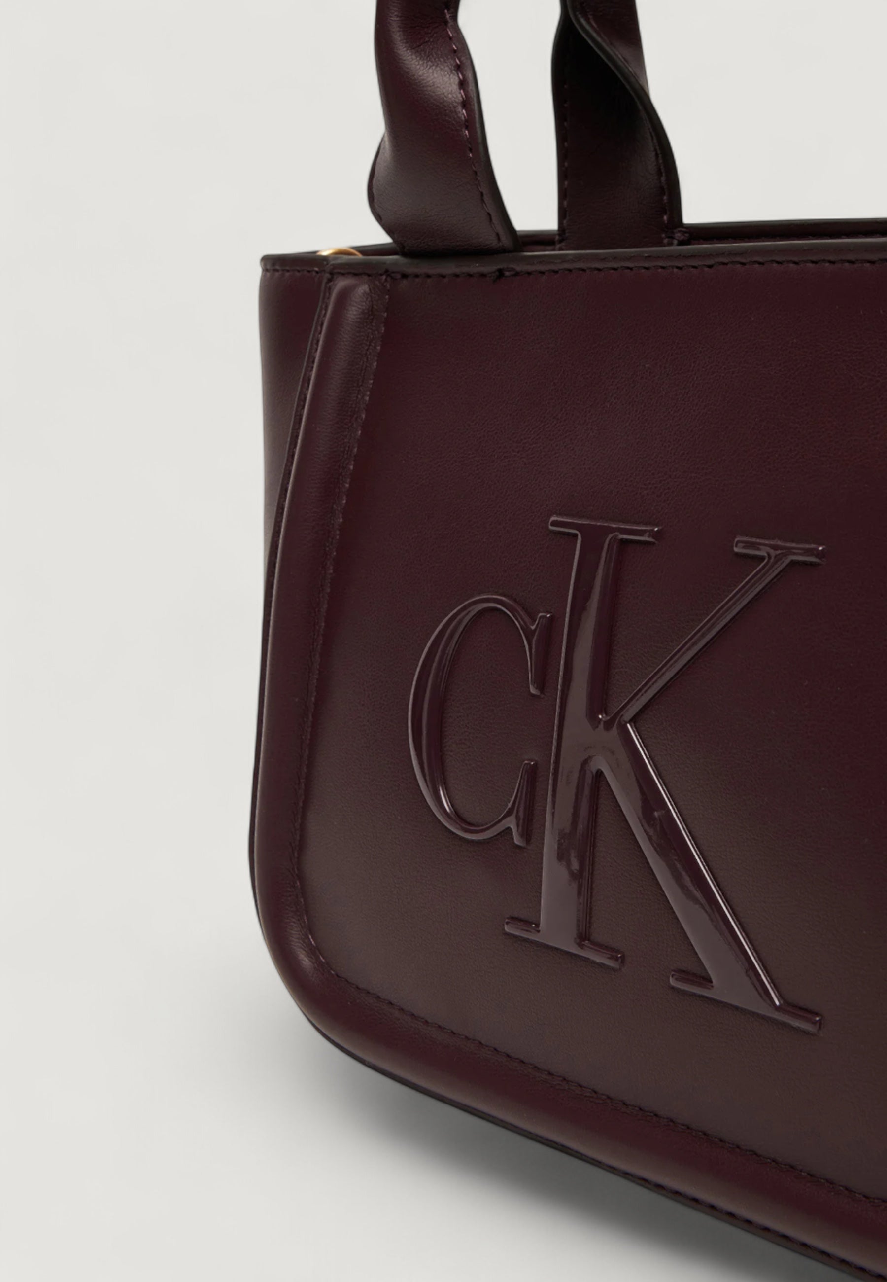 Bag Calvin Klein RAISED CK SMALL TOTE WITH STRAP