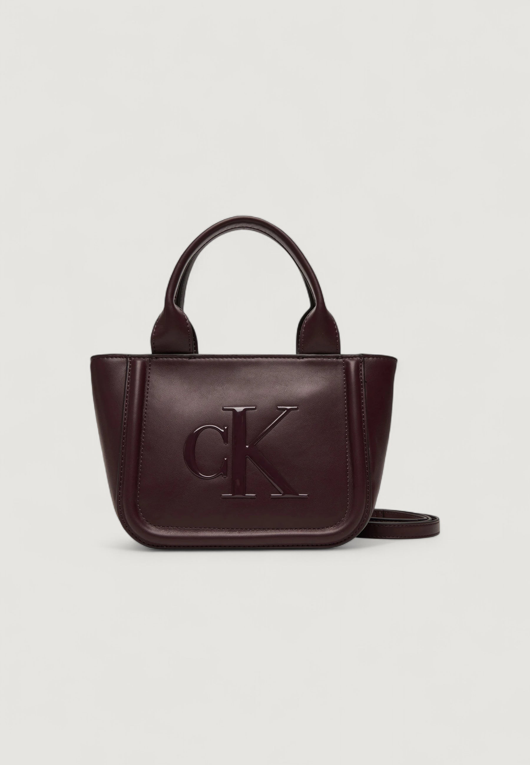 Bag Calvin Klein RAISED CK SMALL TOTE WITH STRAP