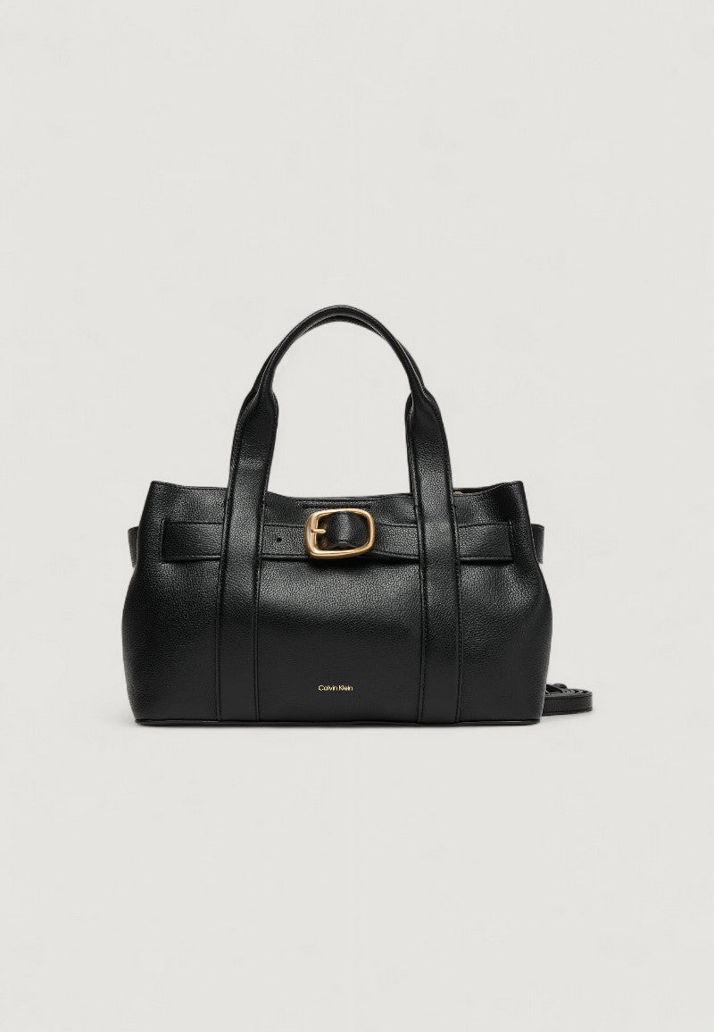Borsa Calvin Klein BUCKLE MINI TOTE WITH STRAP